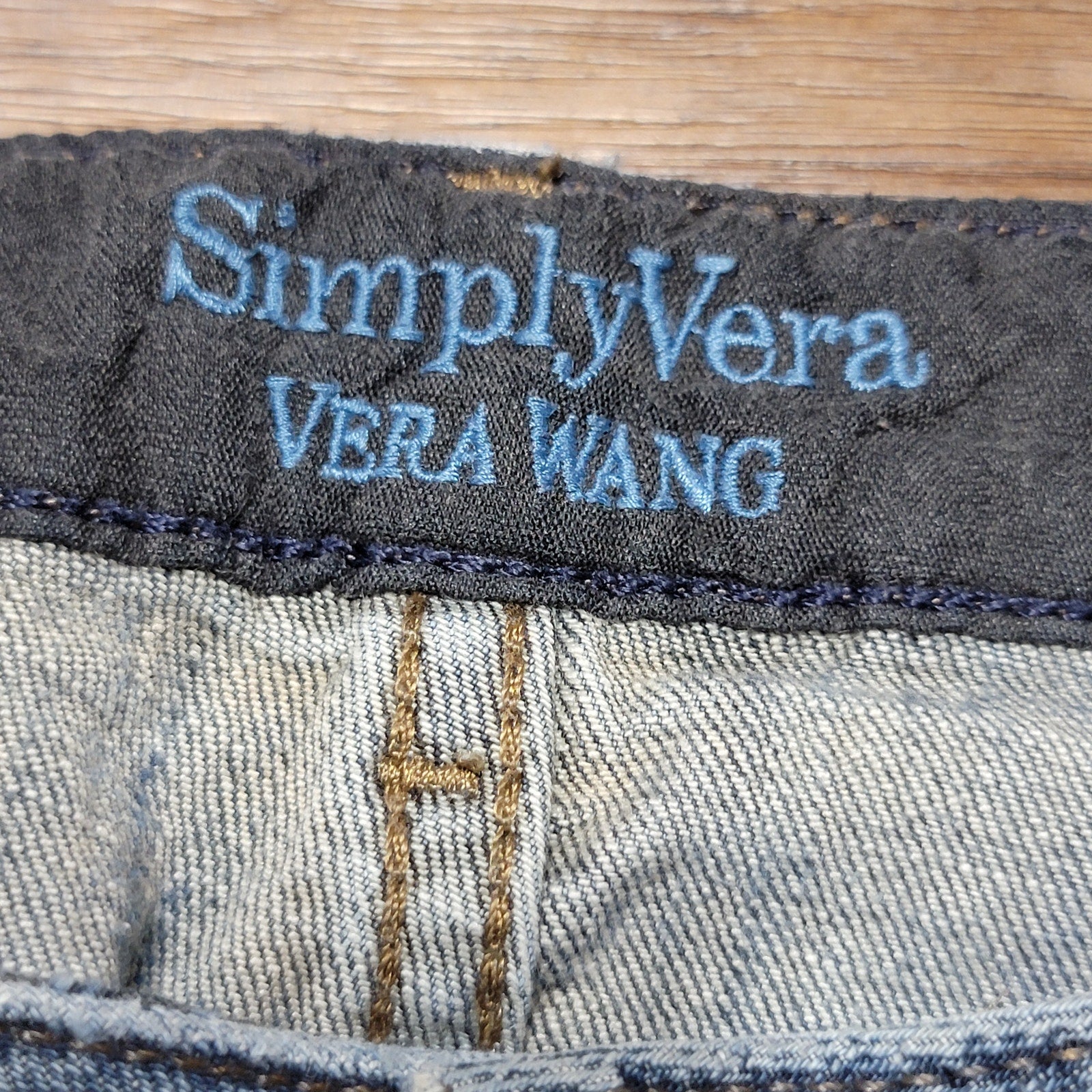 Simply Vera Vera Wang Boot Cut Denim Jeans - Size 8