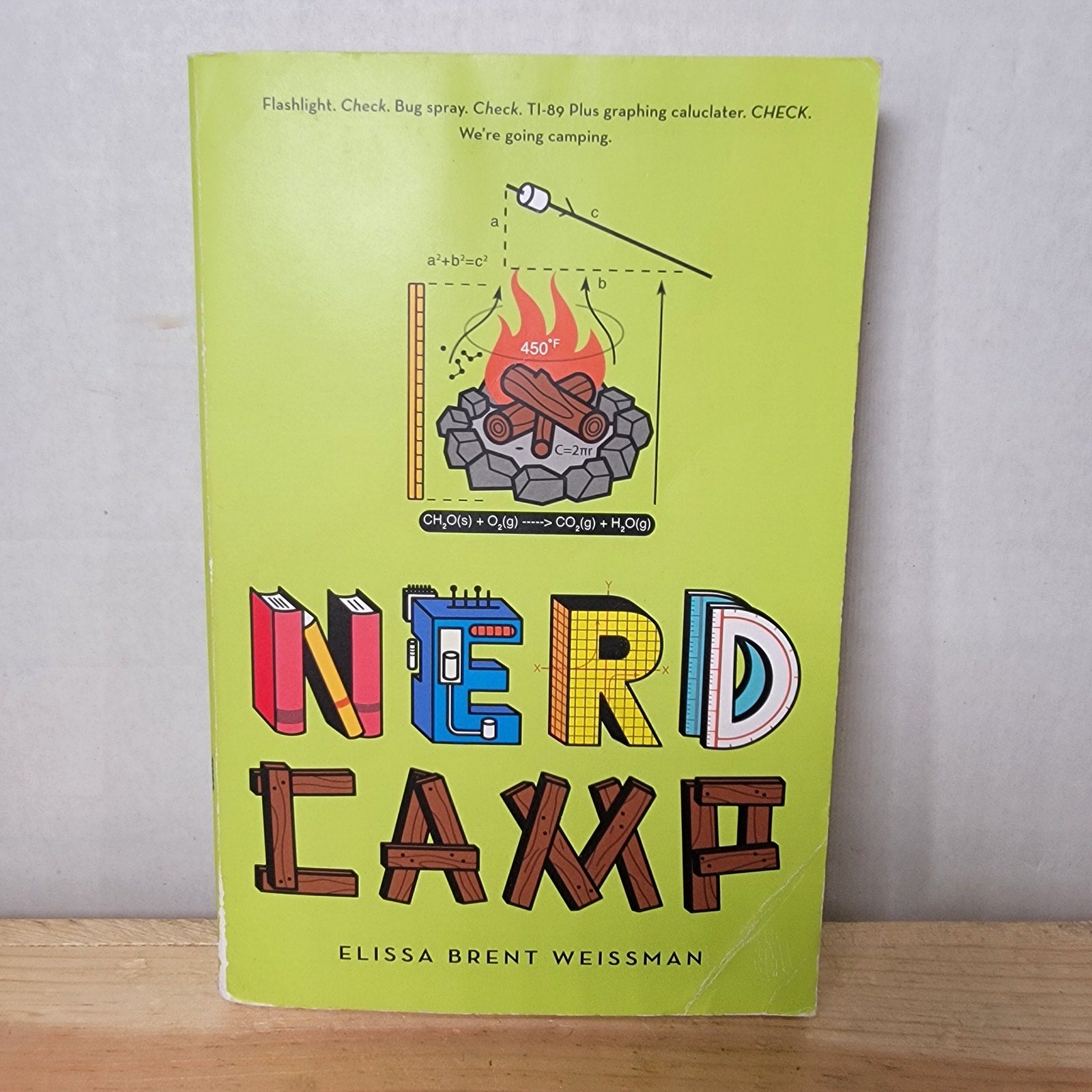 BOOK Nerd Camp by Elissa Brent Weissman (paperback)
