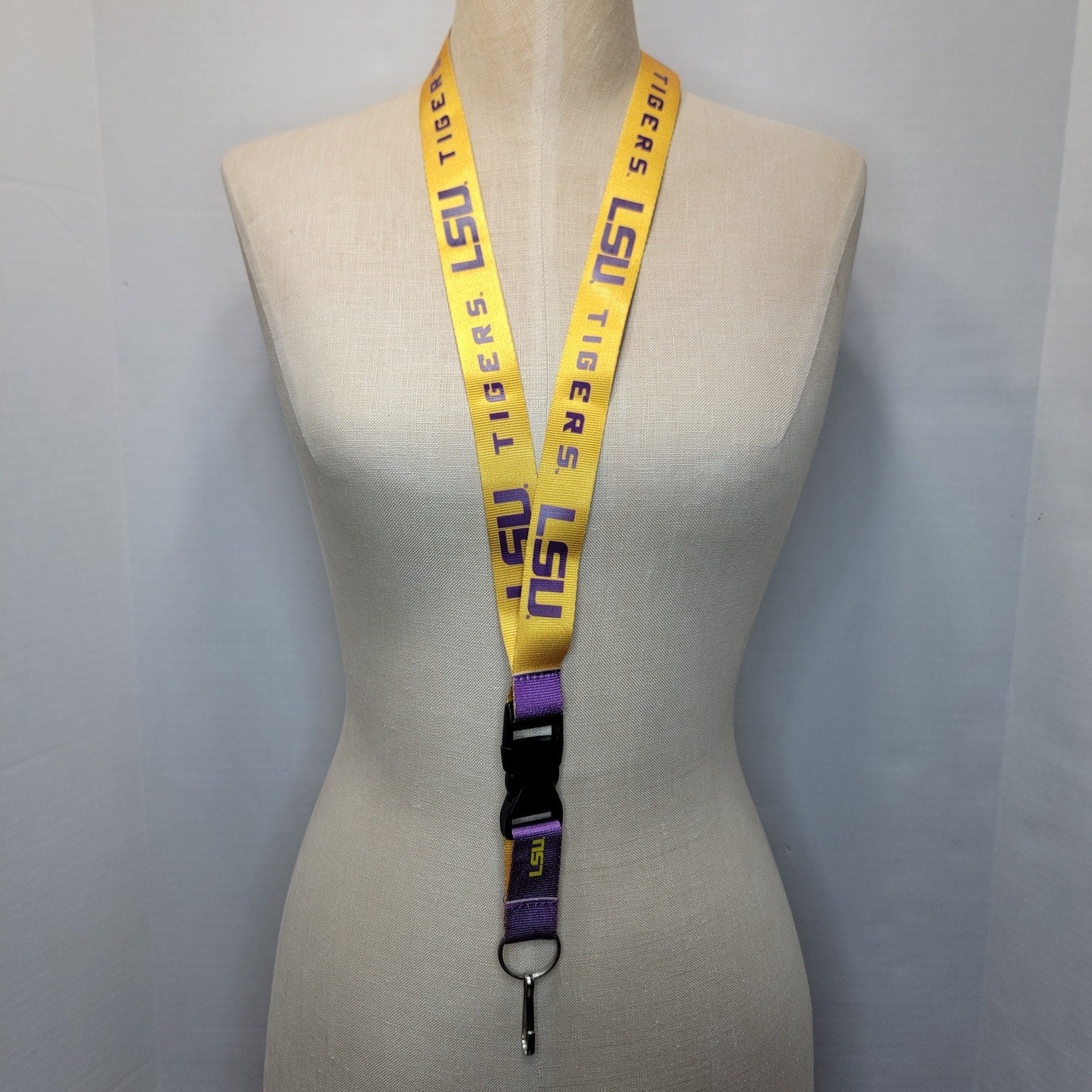 Set of 3 LSU Accessories: Lanyard, Bracelet & Sunglasses Holder