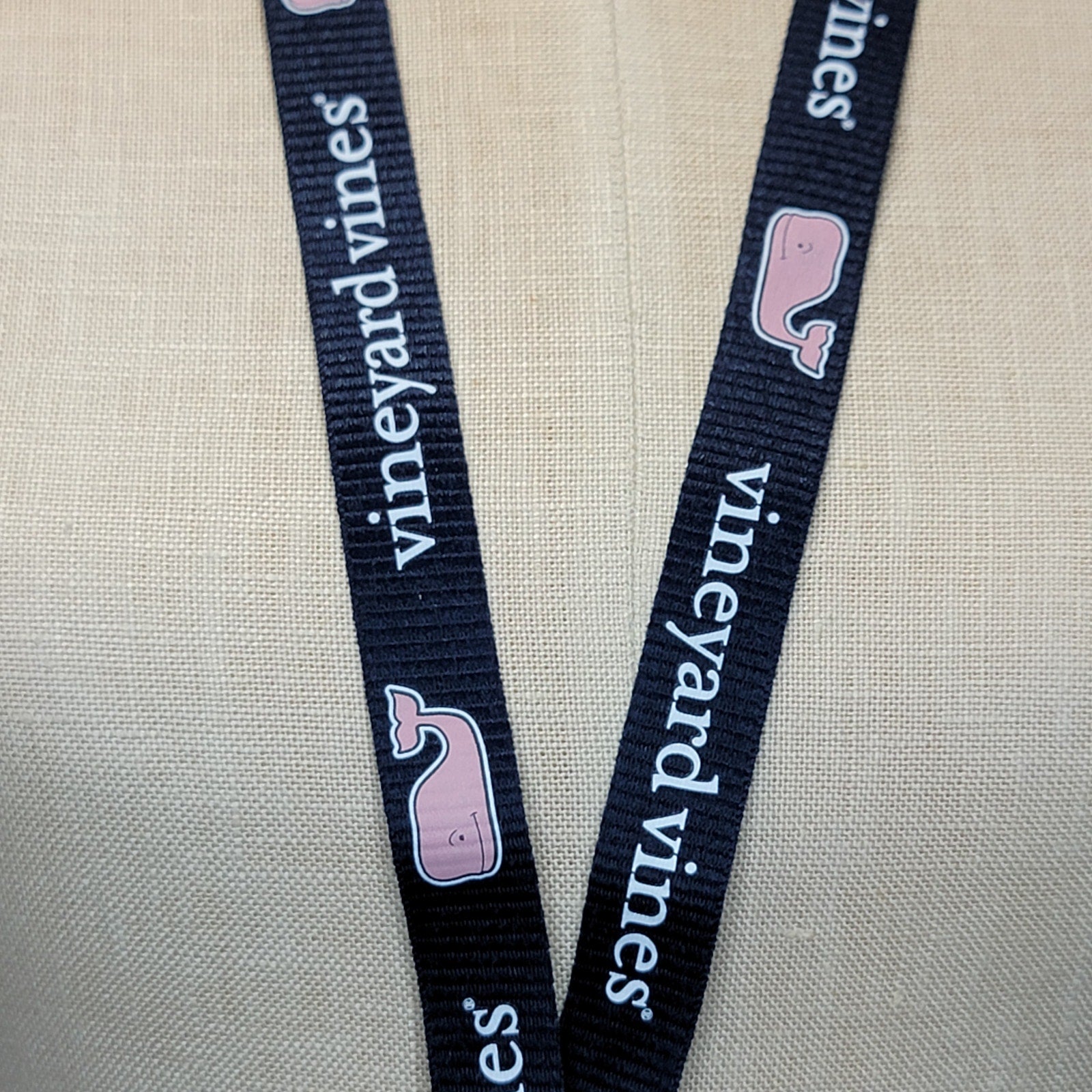 Set of 3 Lanyards: Grinch's Grotto White & Mint and Vineyard Vines