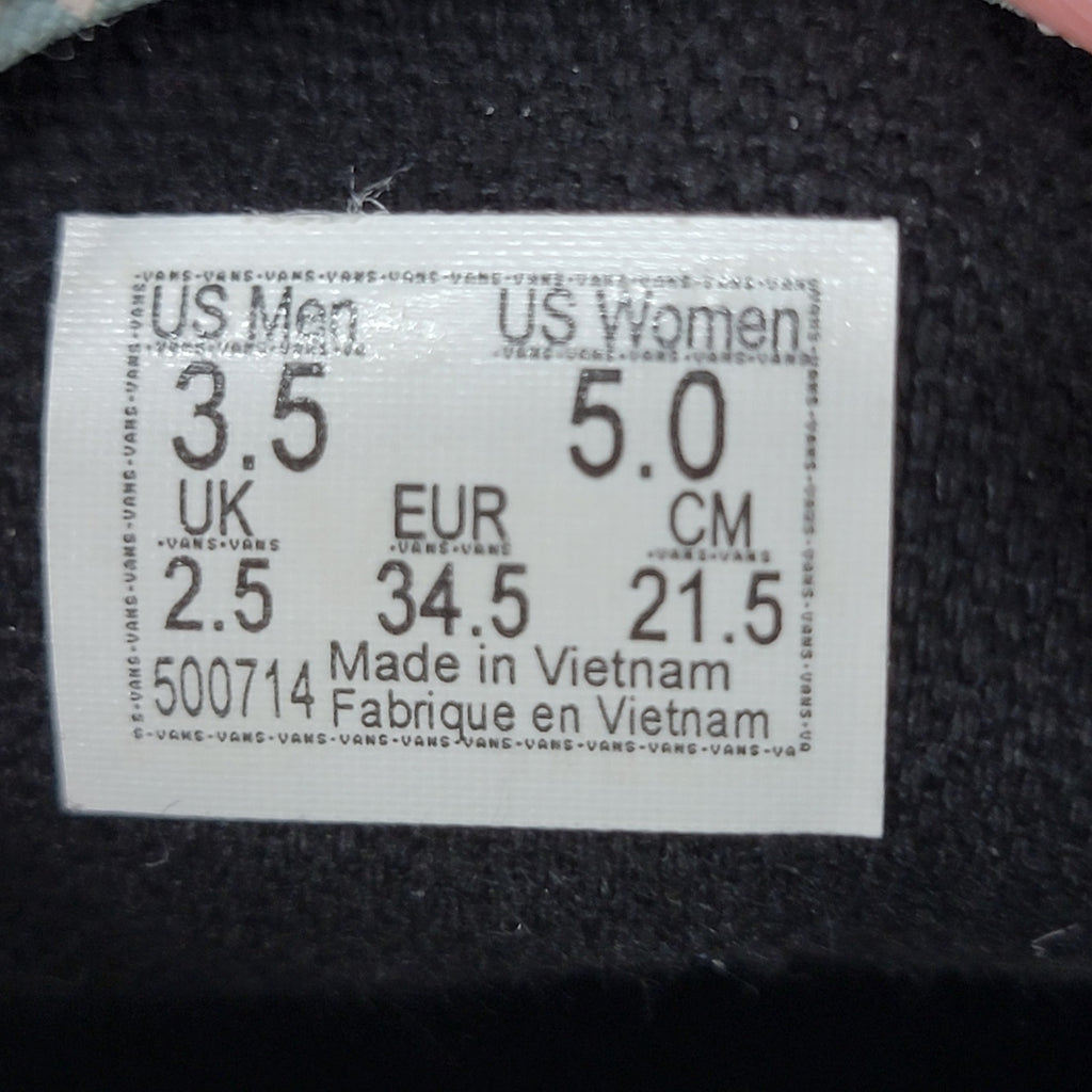 VANS Era Tiger Patchwork Skate Shoes - Size 3.5M / 5W