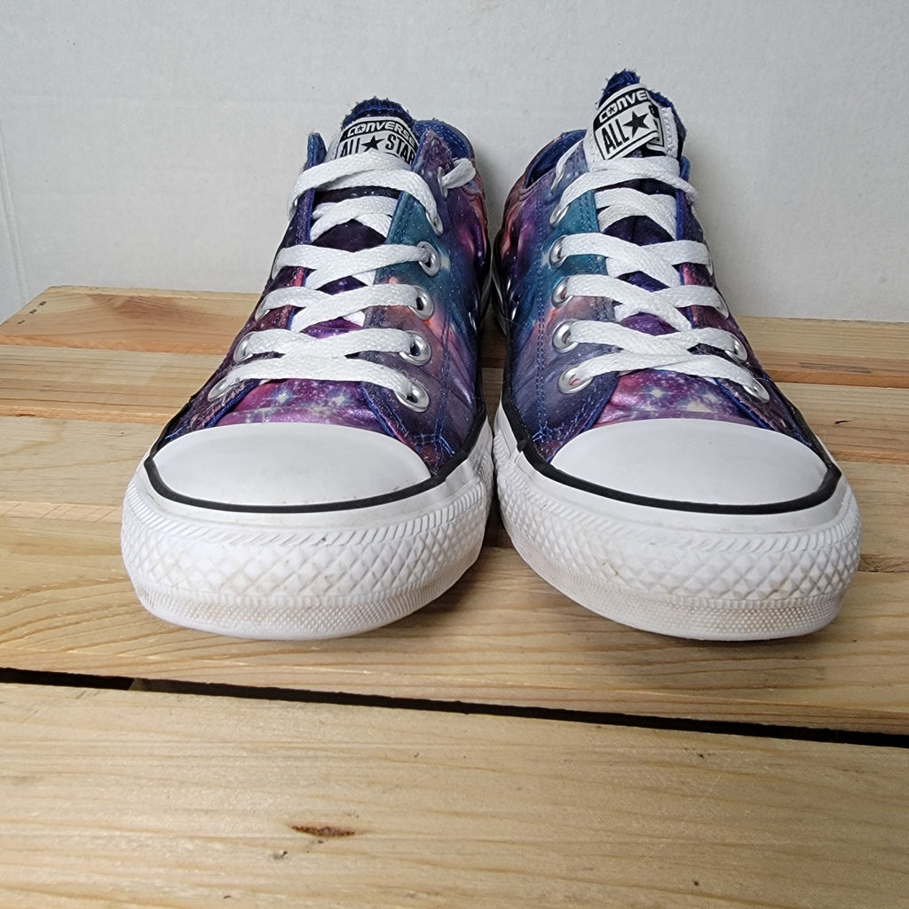 Converse Chuck Taylor All Star Low Satin Galaxy Shoes - Size m7 / w9