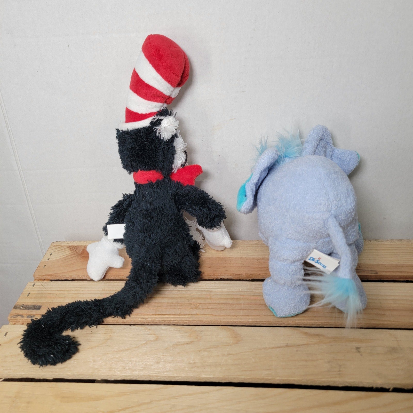Set of 2 Dr. Seuss Plush Toys: Cat In The Hat & Horton