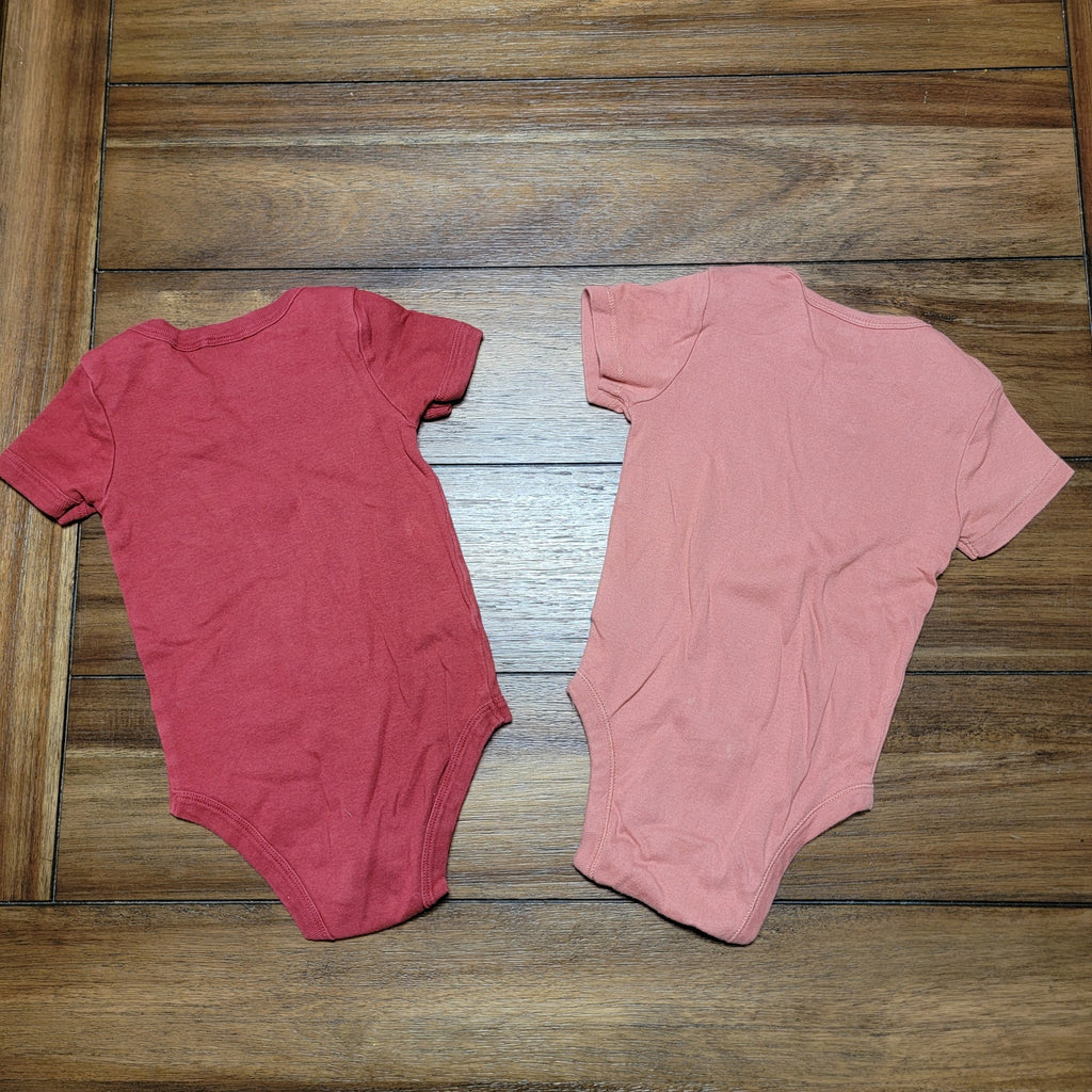 Set of 2 Infant Rodeo Bodysuits - Size 12-18M