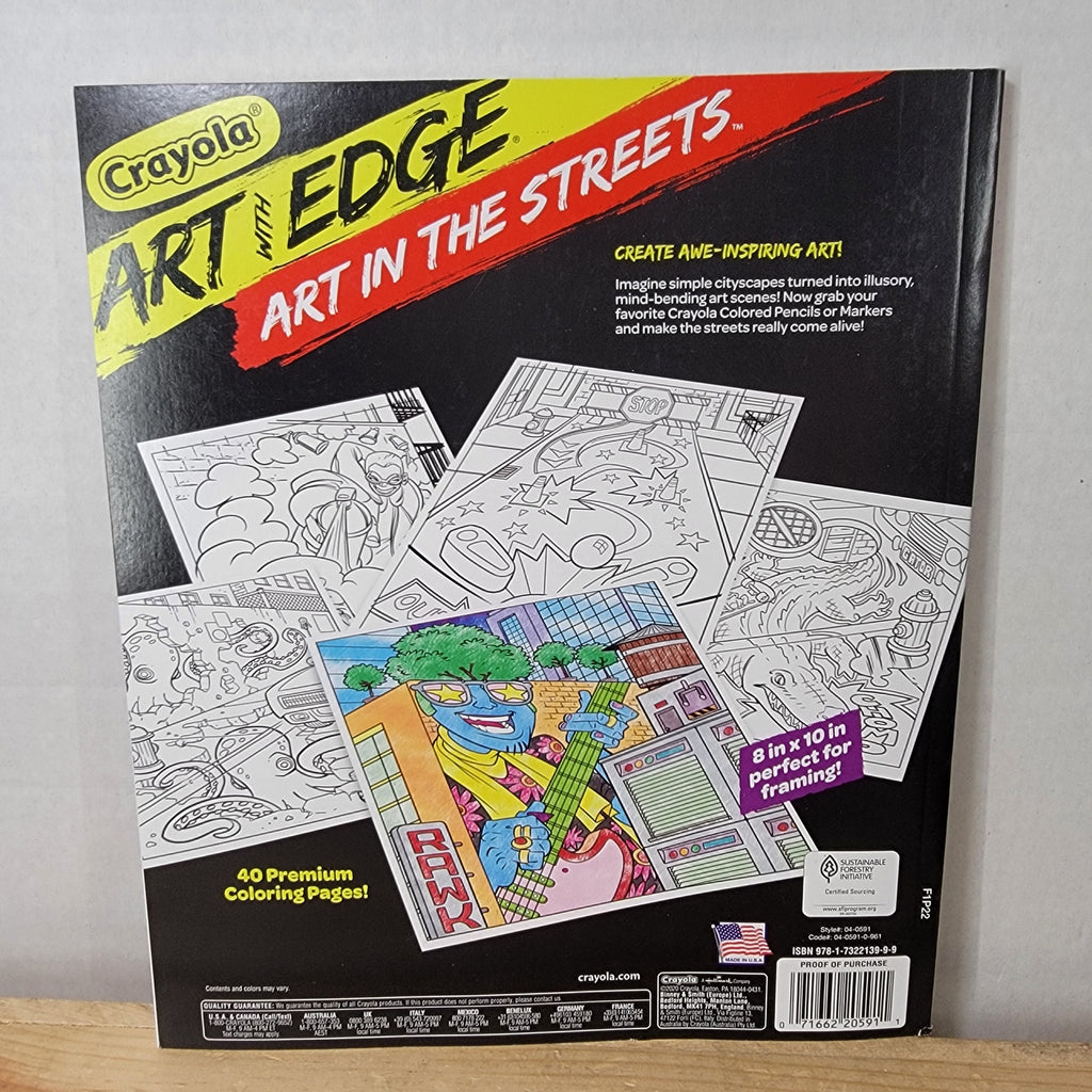 Crayola Art With Edge: Art In The Streets (paperback) - NEW