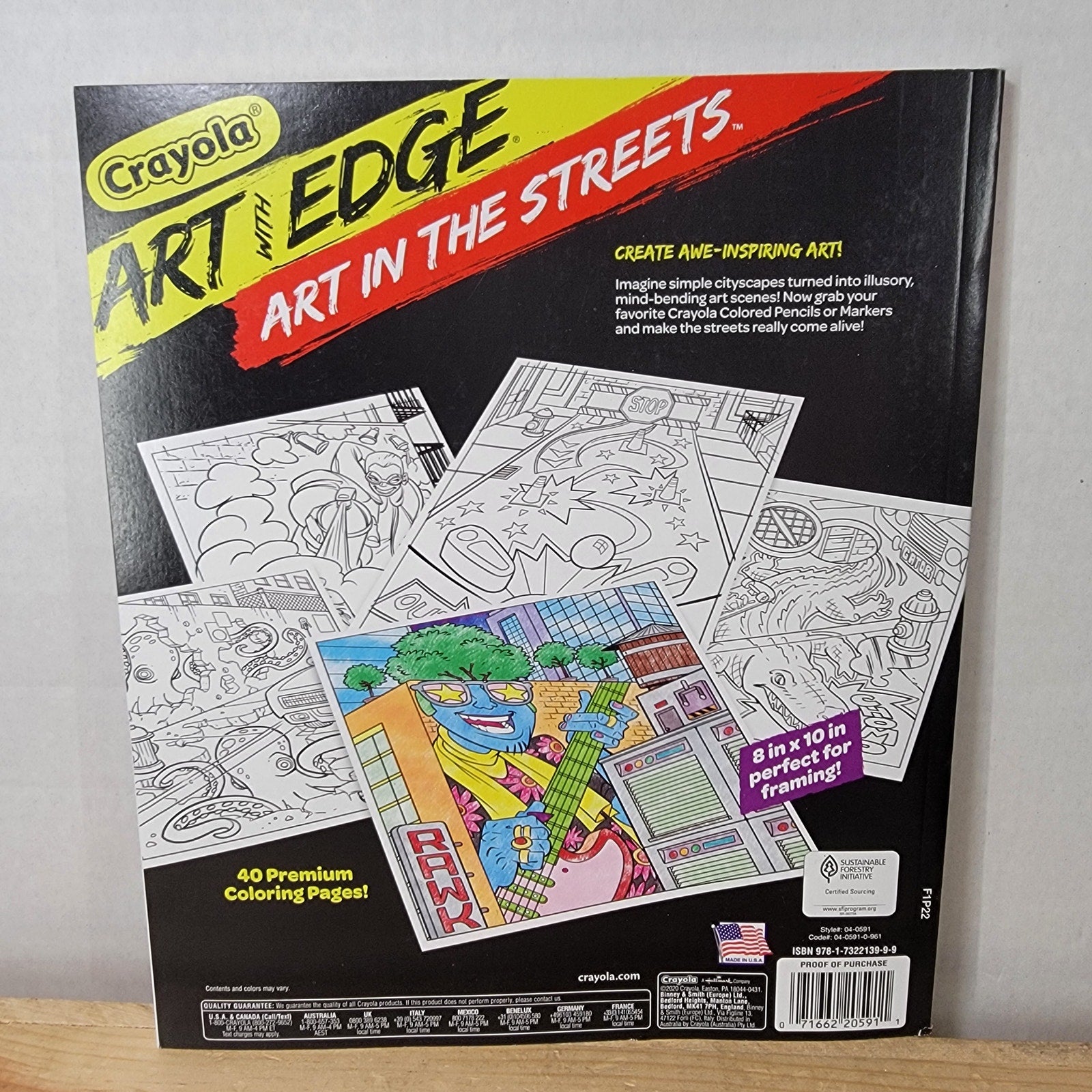 Crayola Art With Edge: Art In The Streets (paperback) - NEW