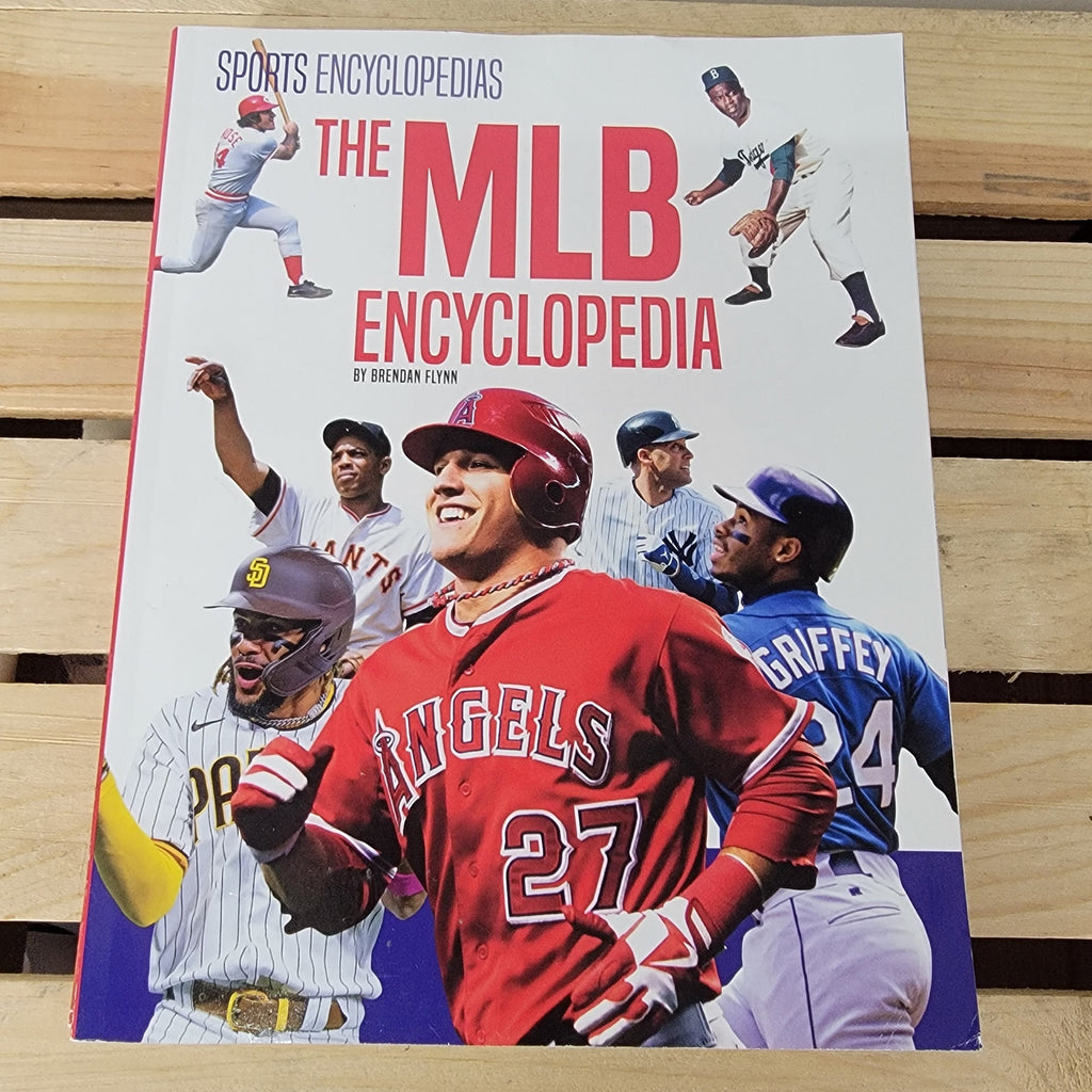 BOOKS Set of 2 Sports Encyclopedias For Kids: NBA and MLB