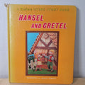 VINTAGE BOOK Hansel And Gretel A Deluxe Living Story Board Book (Crown)