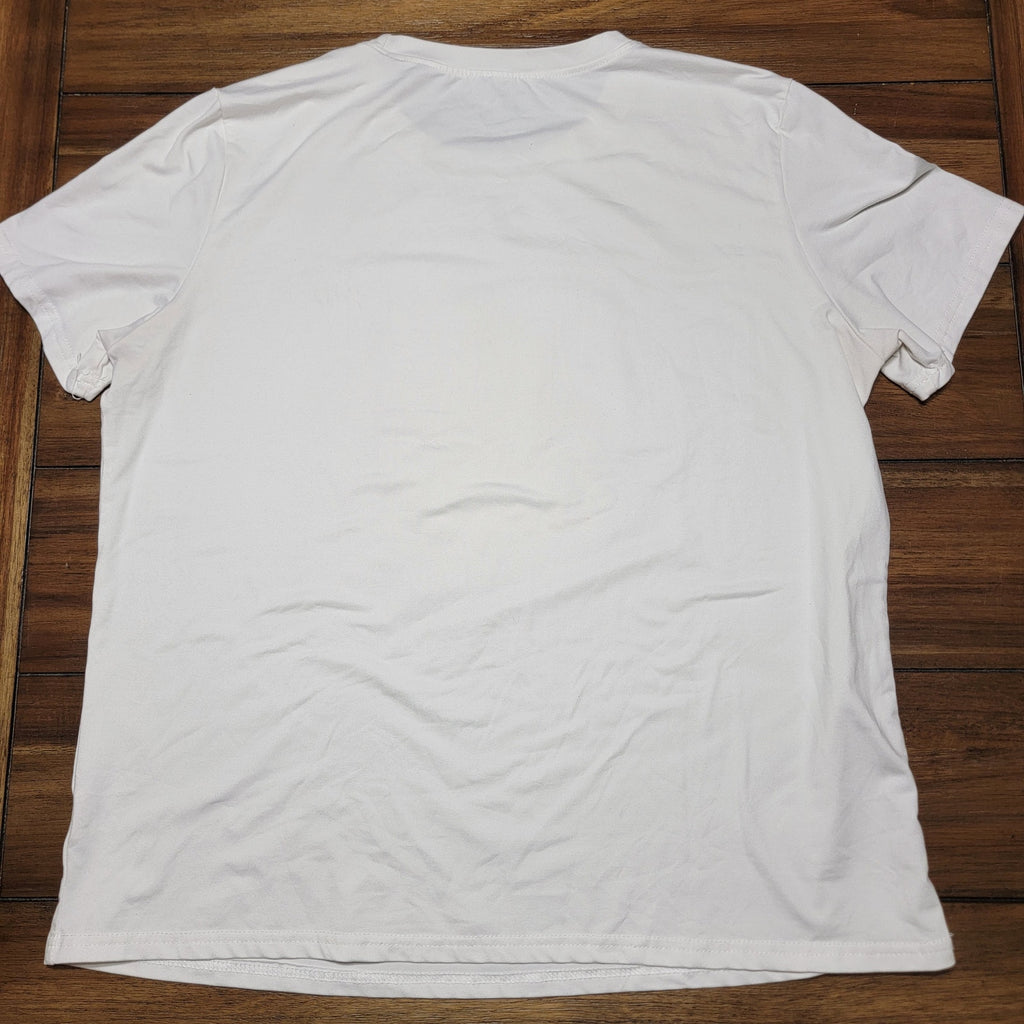 Unbranded 2 X's White Unisex Tee - Size XL