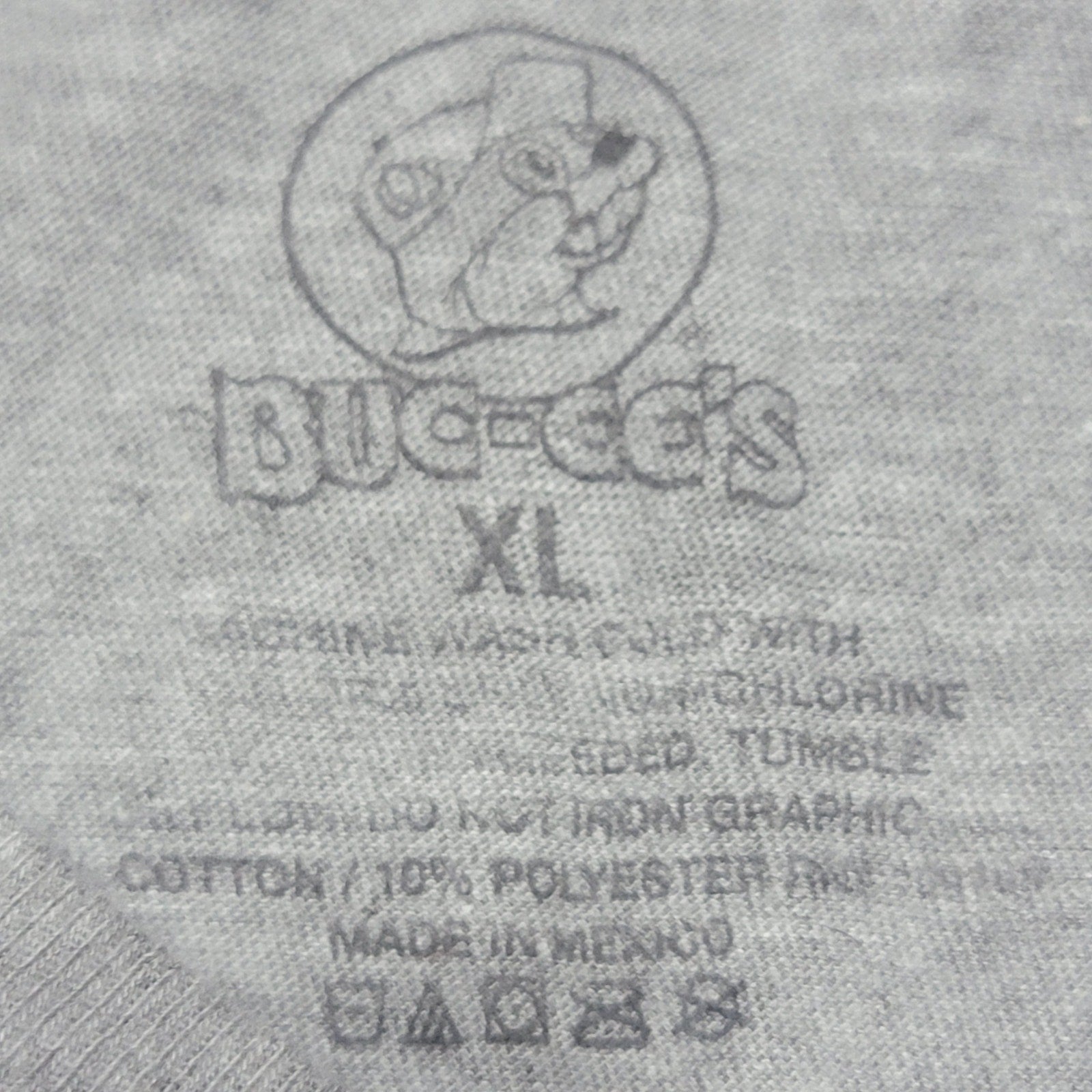Buc-ee's Grey Unisex Tee Super Beaver "I'm Pretty Fly" - Size XL