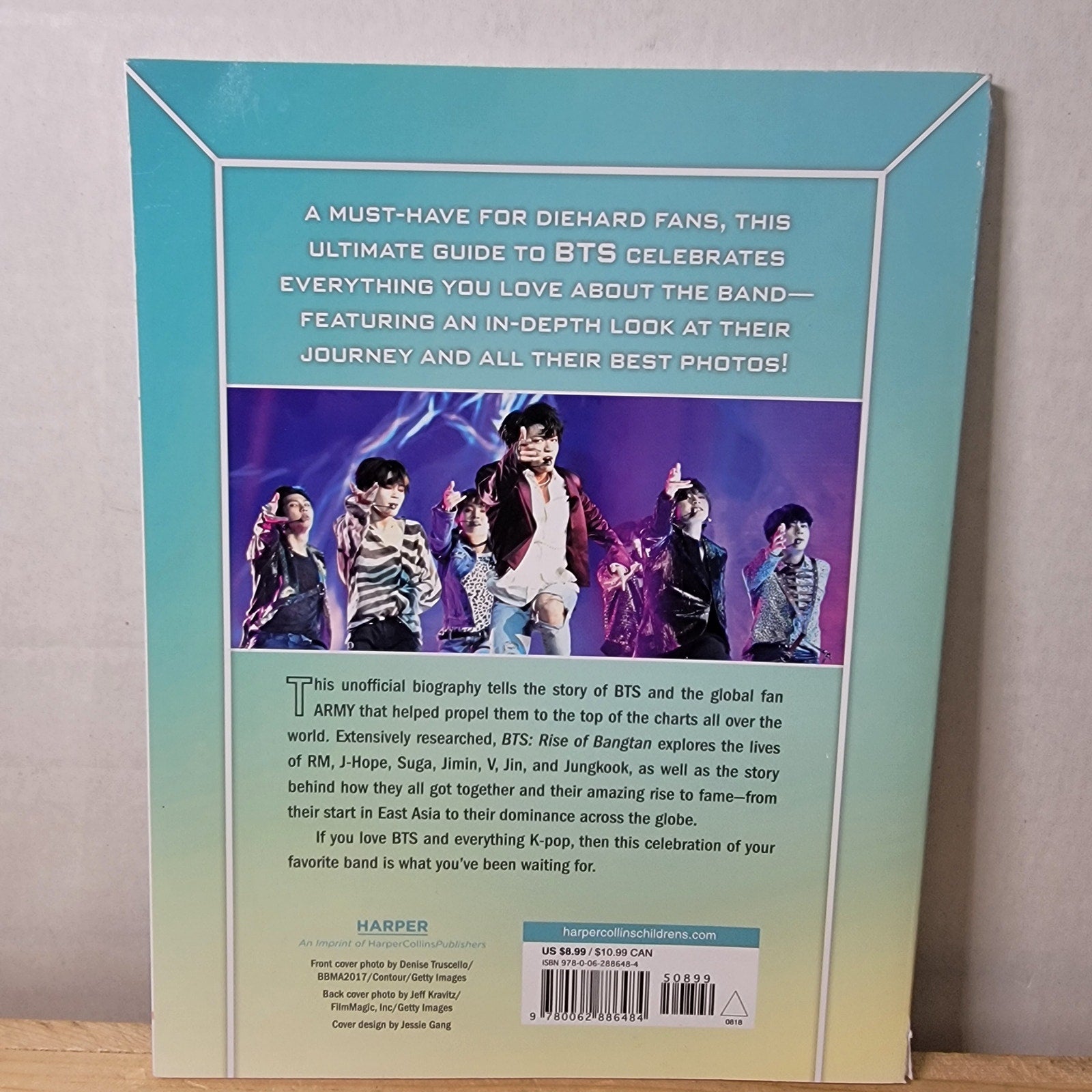 BOOK BTS Rise Of Bangtan (paperback)