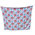 Disney Little Mermaid Glittery Purple Fleece Throw - 50" x 61"