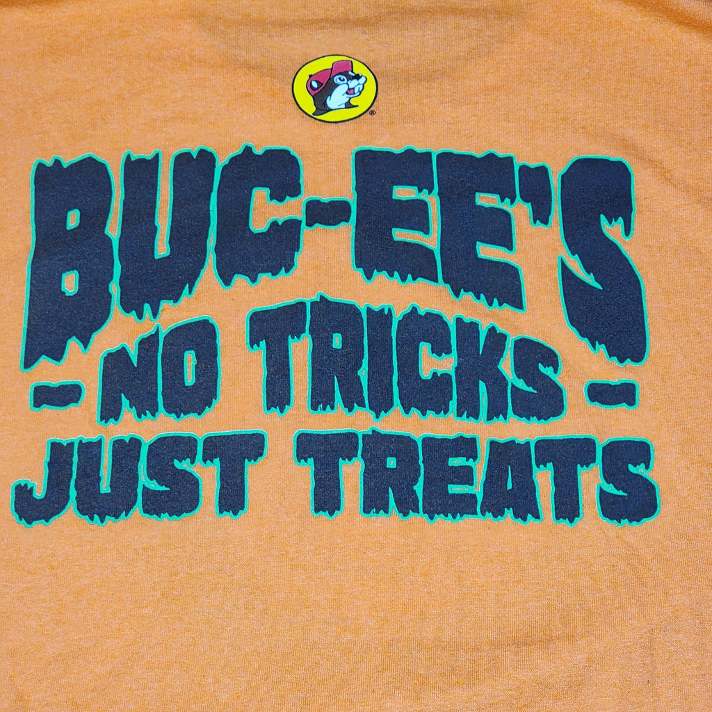 Buc-ee's Halloween Orange Unisex Tee "Franken-Beaver" - Size XL