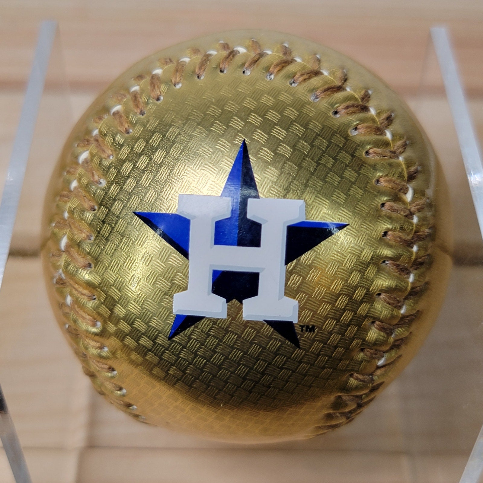 Rawlings Houston Astros Apollo 11 50th Anniversary Golden Baseball