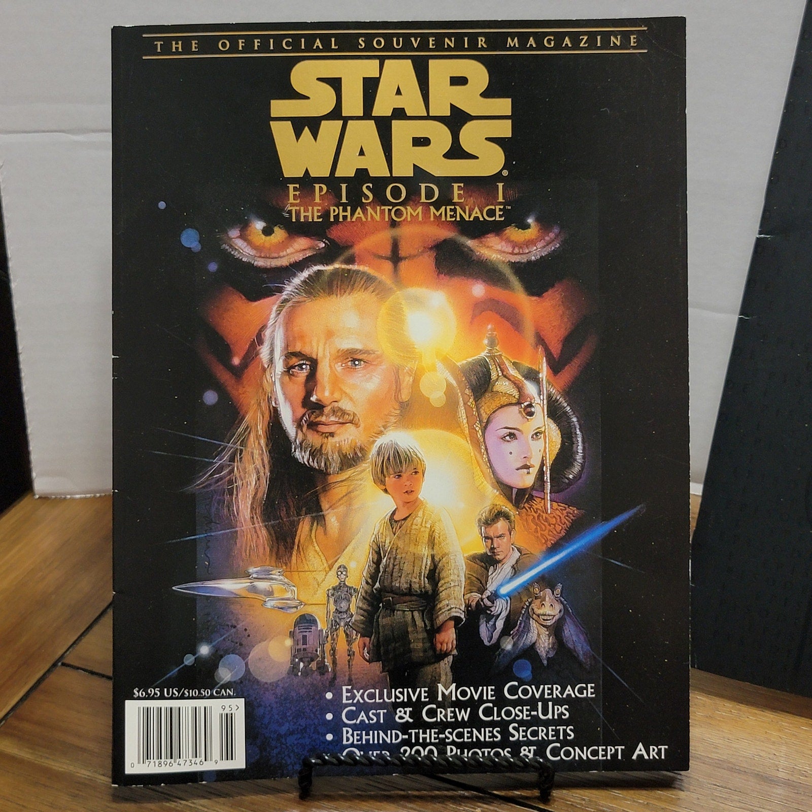 VINTAGE Set of 3 BOOKS Star Wars Episode I The Phantom Menace: Screenplay + More