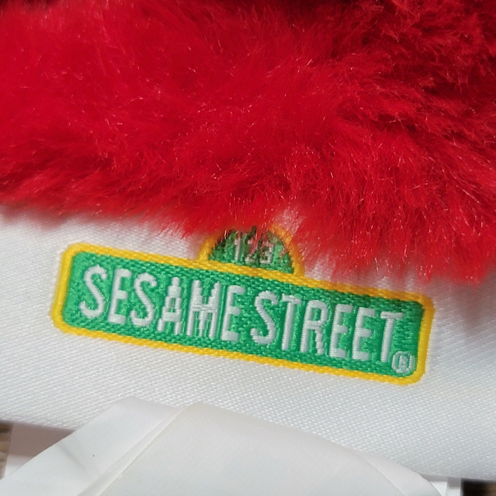 Sesame Street Elmo Faux Fur Cozy Soft Snuggle Tail