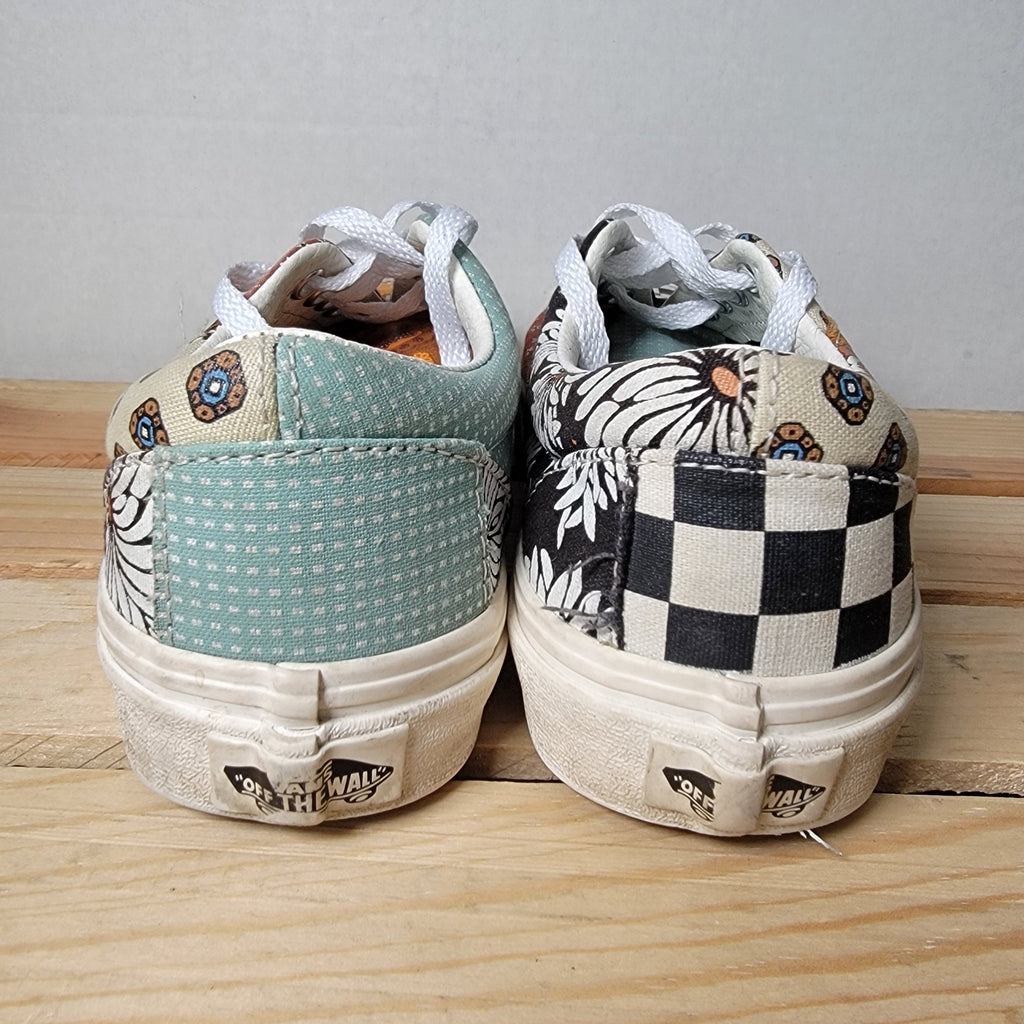 VANS Era Tiger Patchwork Skate Shoes - Size 3.5M / 5W