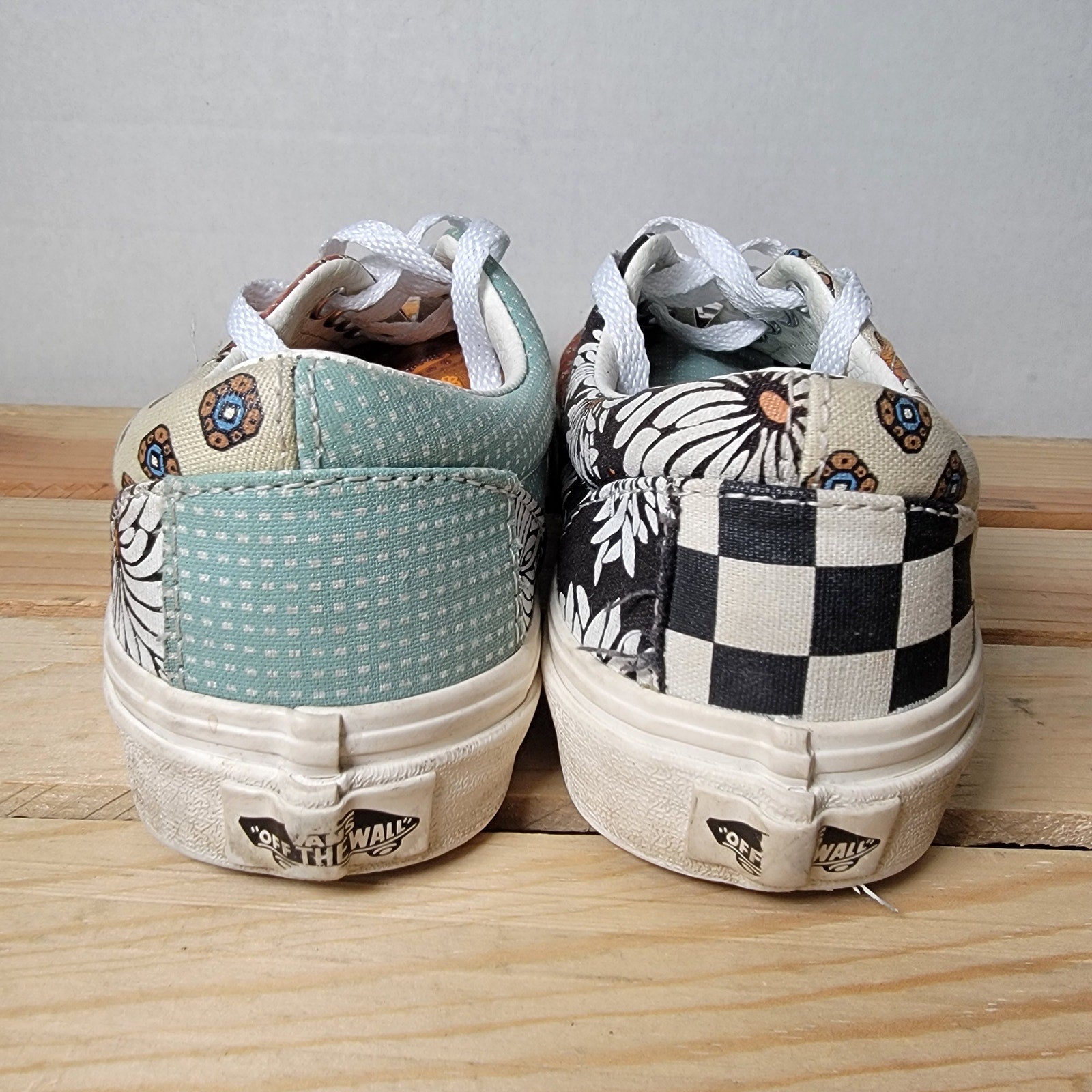 VANS Era Tiger Patchwork Skate Shoes - Size 3.5M / 5W