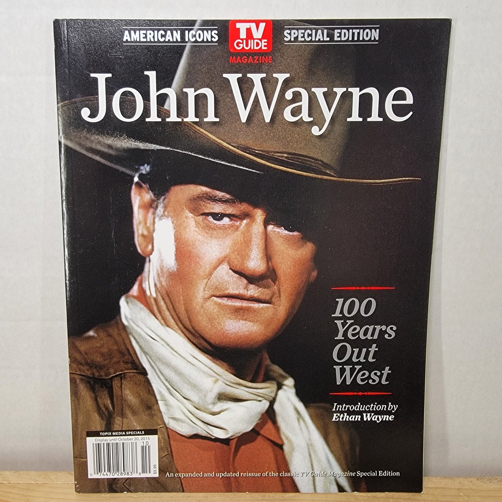 TV Guide Magazine: American Icons Special Edition - John Wayne 10/20/15