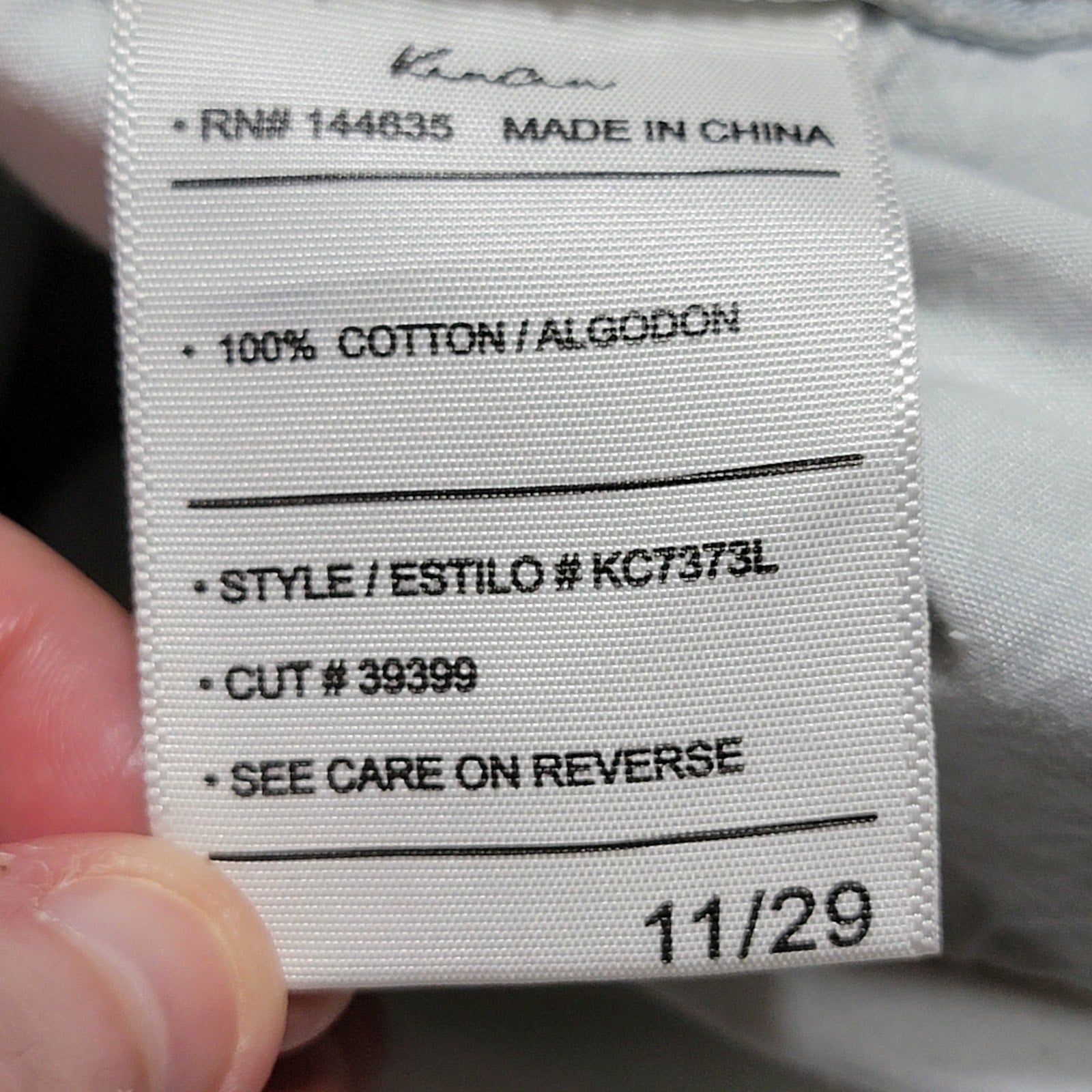 Kancan Light Wash Button Fly Denim Jeans - Size 11/29