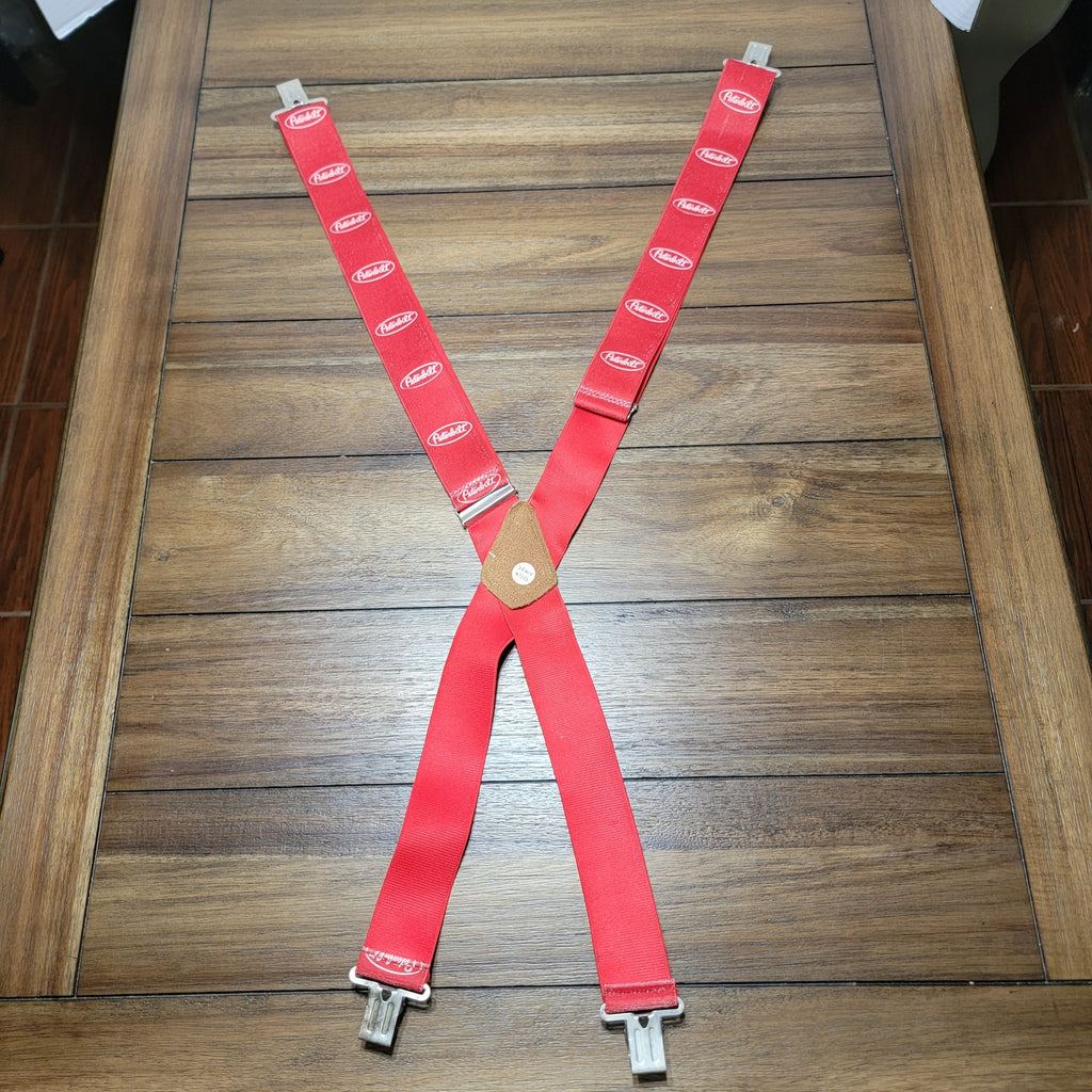 Red Peterbilt Suspenders - Size 54 inch