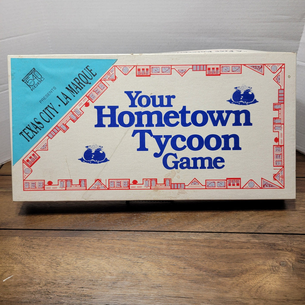 VINTAGE Texas City / La Marque (Texas) Board Game: Your Hometown Tycoon Game