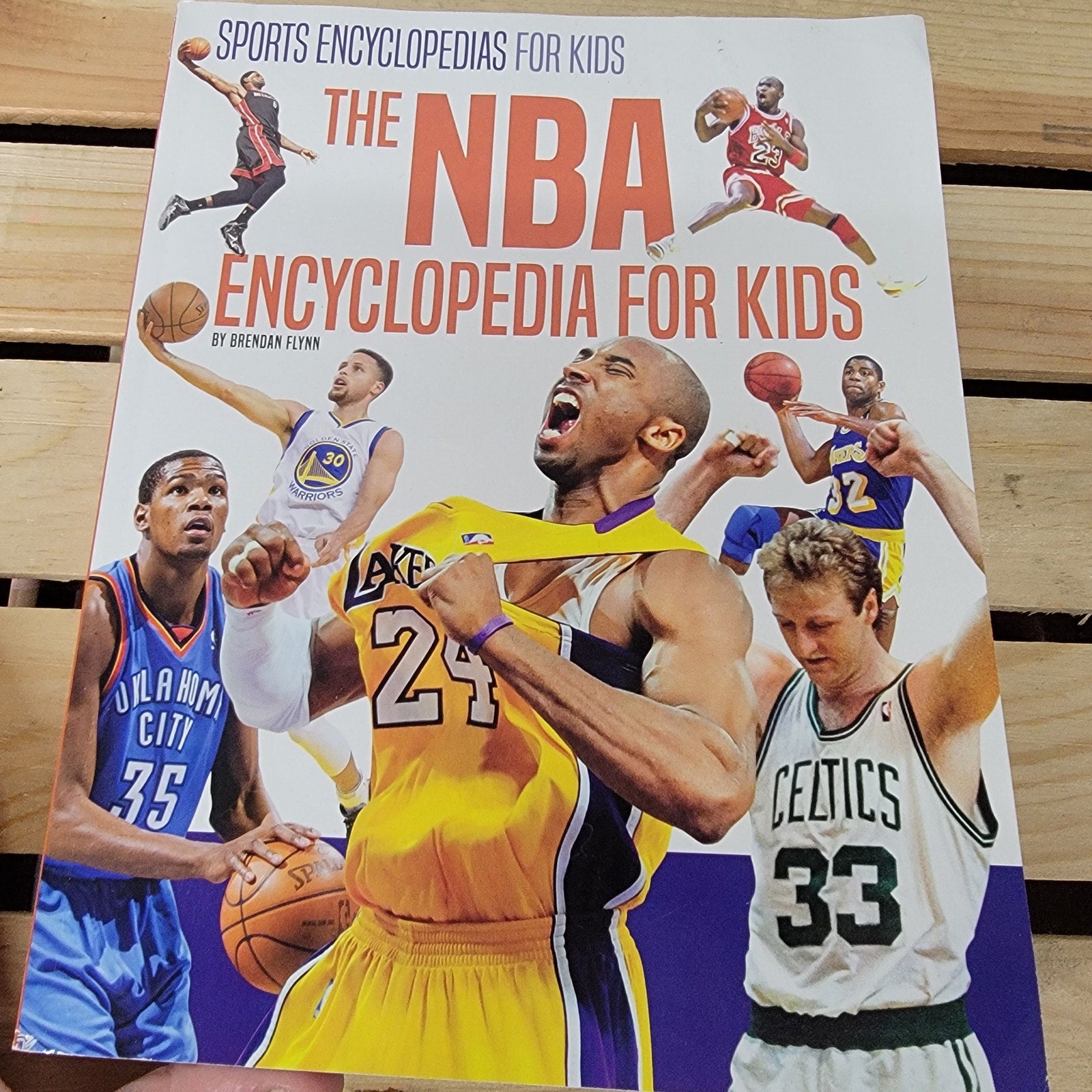 BOOKS Set of 2 Sports Encyclopedias For Kids: NBA and MLB
