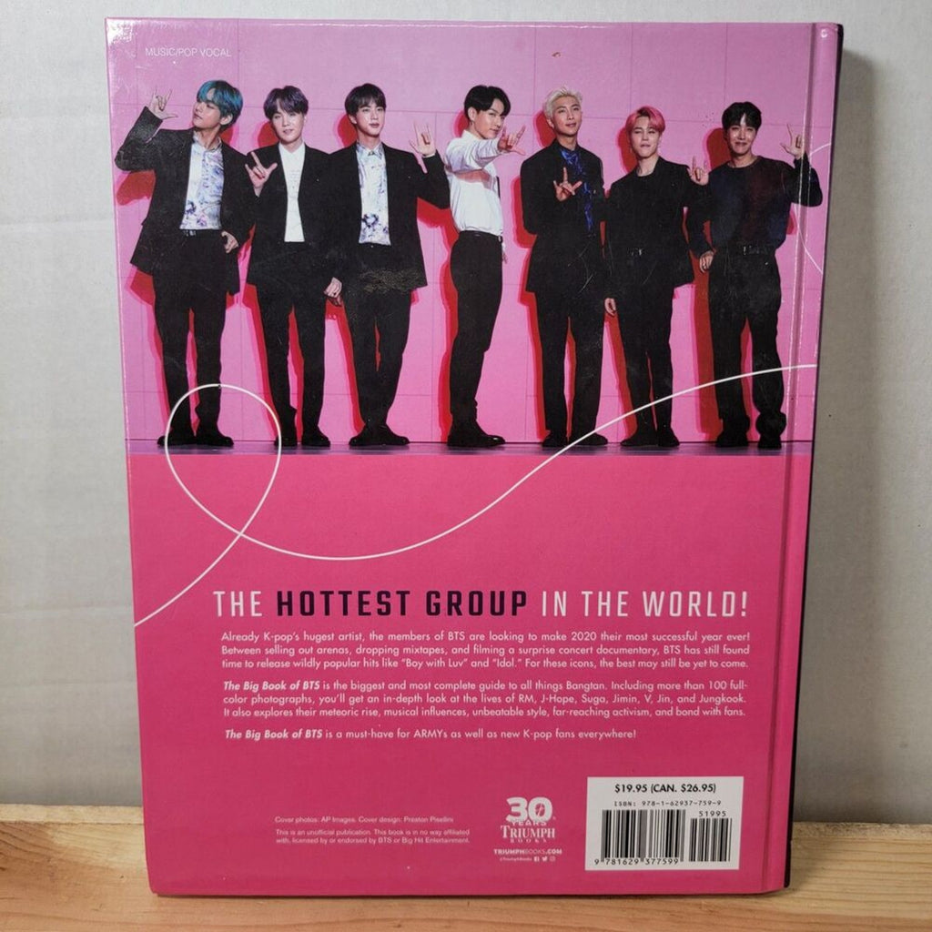 BOOK The Big Book of BTS: Deluxe Unofficial Bangtan Book by Sprinkel HARDBACK