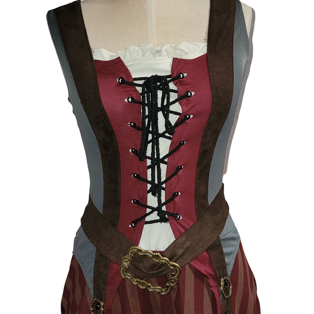 Pirate/Wench Dress Costume (Dress Only) - Junior Size Small