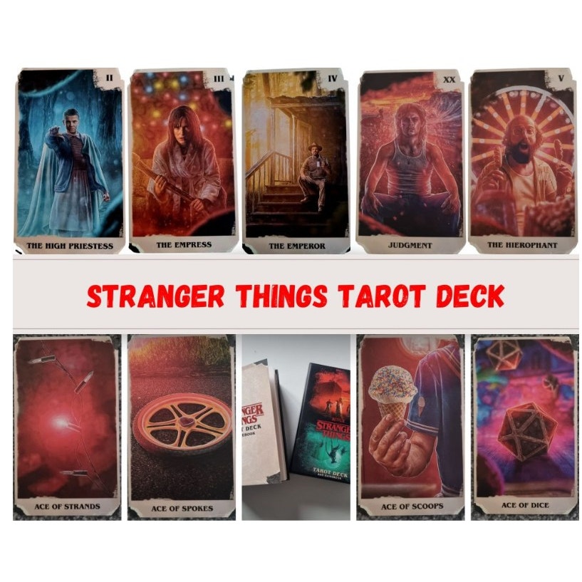 Netflix Stranger Things Tarot Deck And Guidebook NEW / SEALED