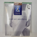 Hillard & Hanson Bodyshaper Medium Support Pantyhose - Size D, Lt. Beige NEW