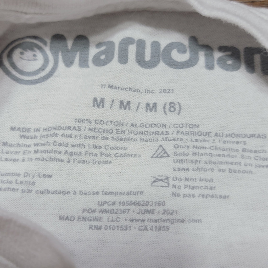 Maruchan Kids White Tee Ramen - Size Medium (8)