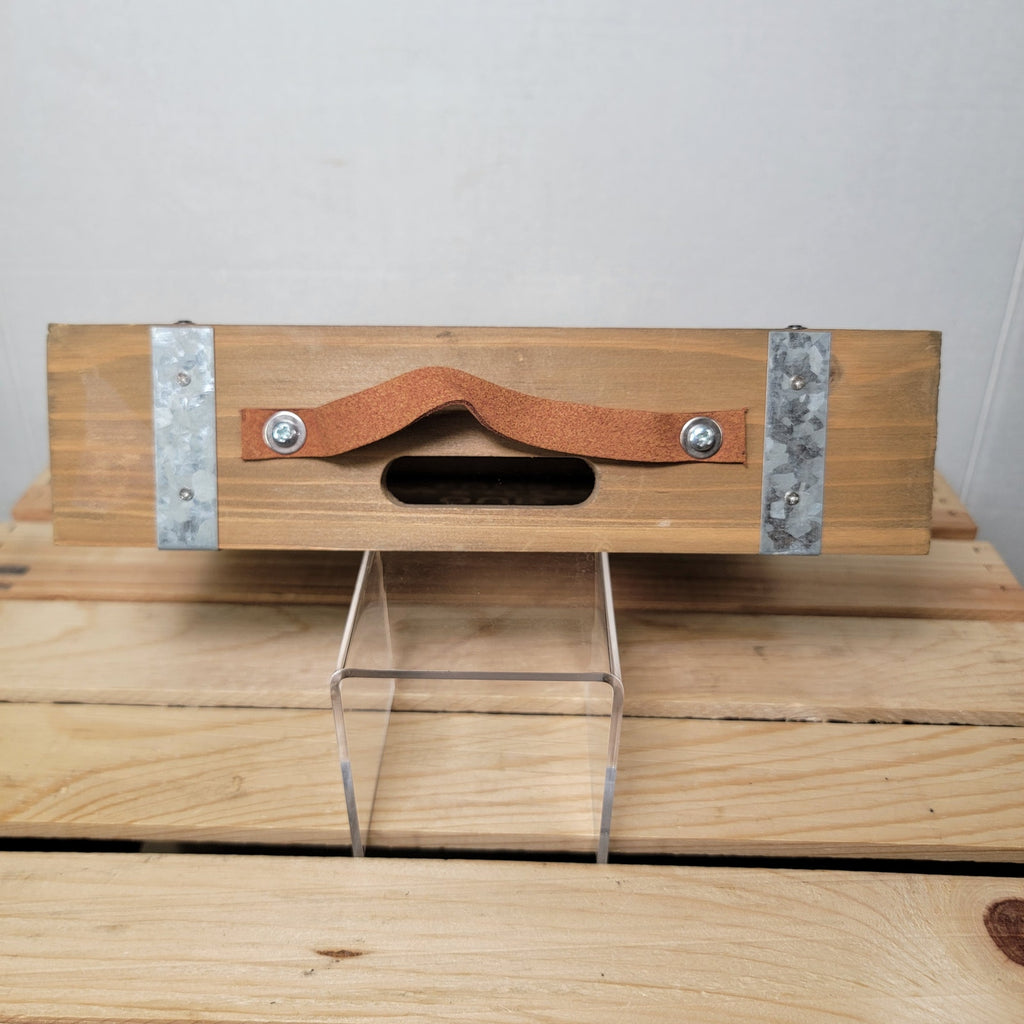 Mainstays Wooden "Our Adventure Fund" Bank Vintage Suitcase Design