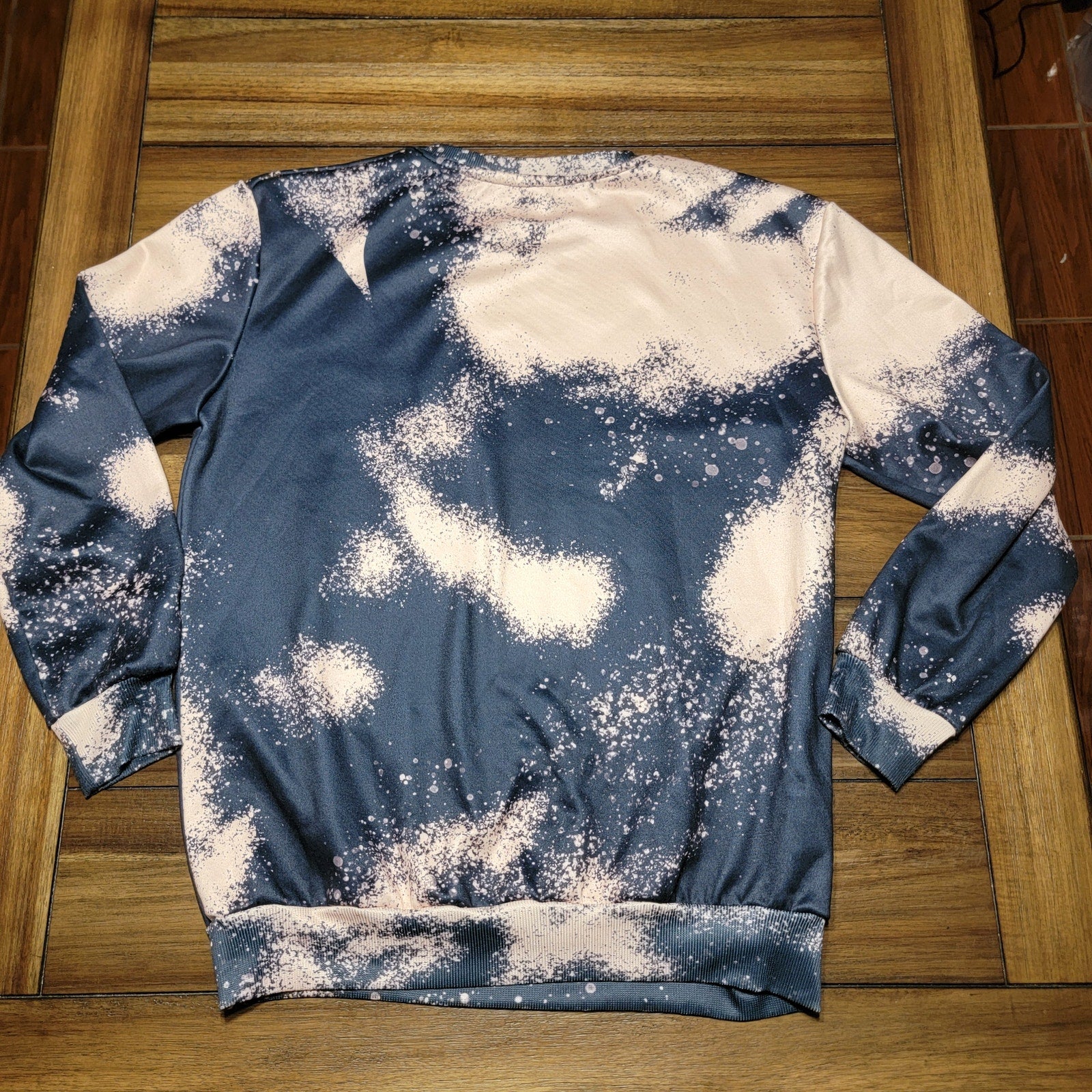 Unbranded Halloween 1978 Haddonfield, Ill Bleach Dyed LS Sweatshirt - Size Large