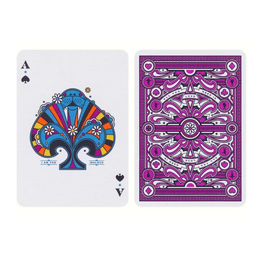 Theory Eleven The Beatles Pink Box Playing Cards - NEW / SEALED