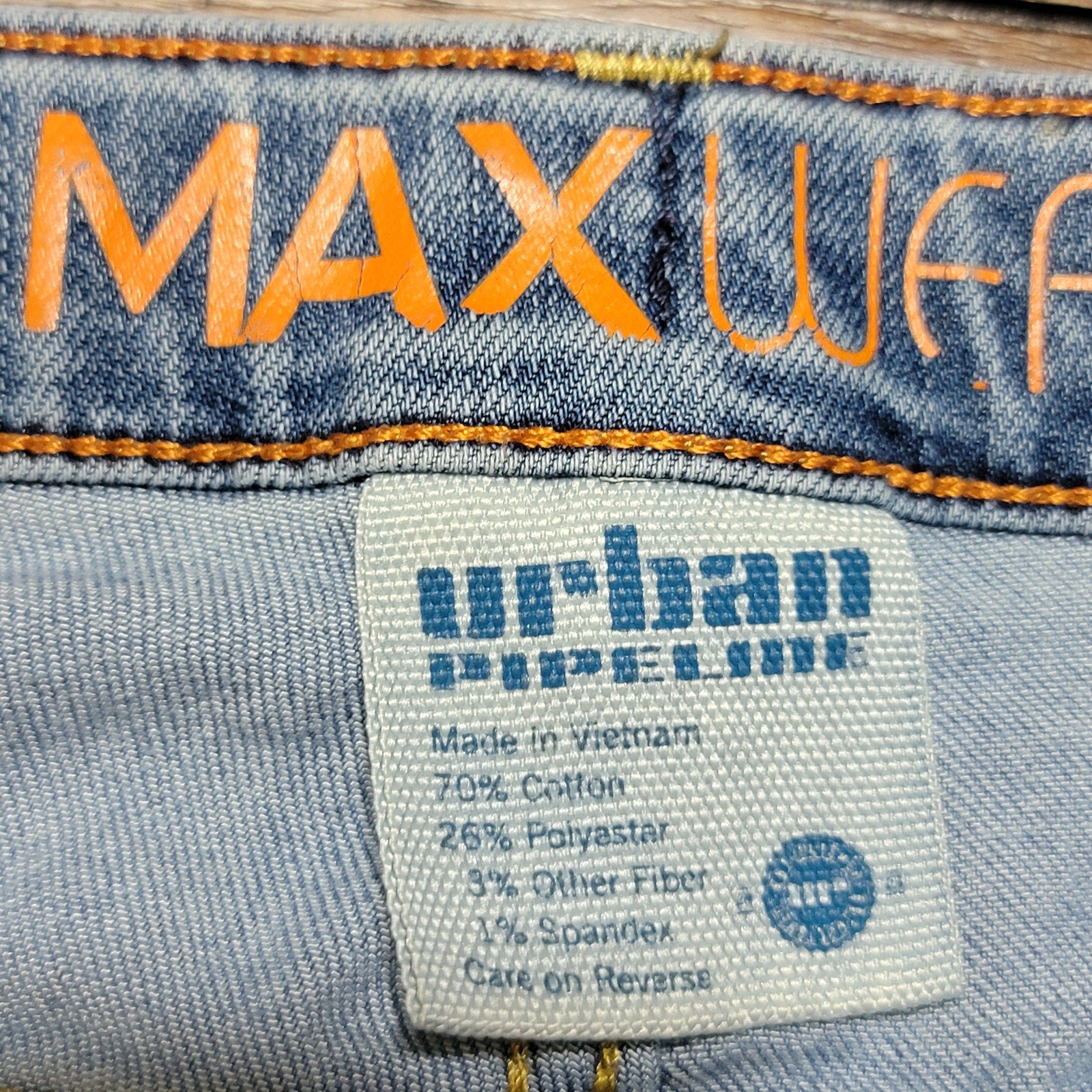 Urban Pipeline Max Wear Denim Jeans - Size 16 Slim