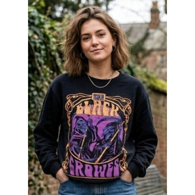 The Black Crowes LS Black Pullover Sweatshirt - Size XL