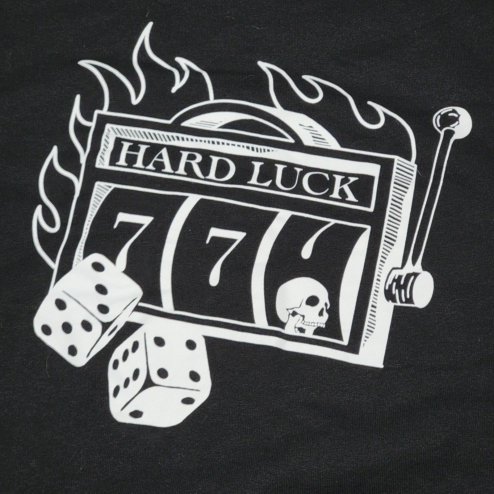 Hard Luck Pullover Unisex Sweatshirt Slot Machine & Hotel Key - Size Large