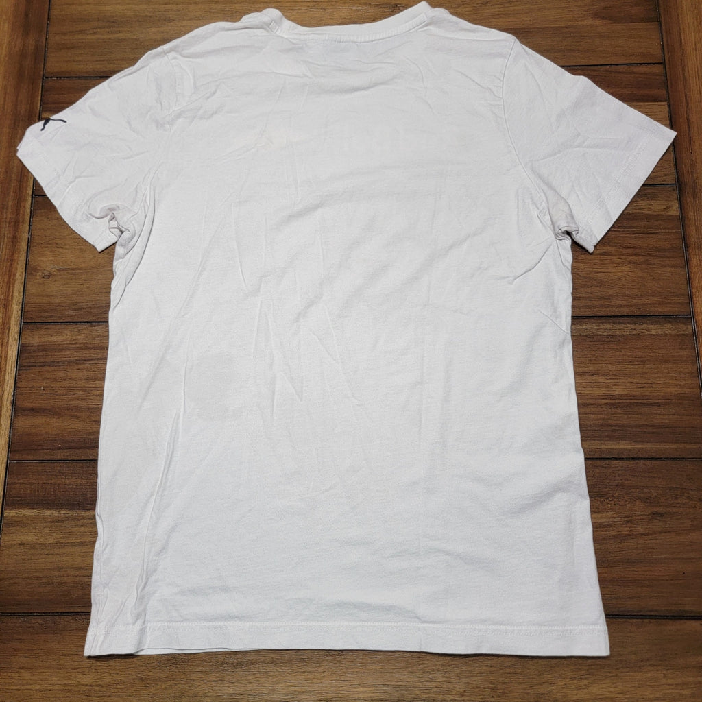 Puma White Unisex Tee "Red Bull Racing" - Size Medium