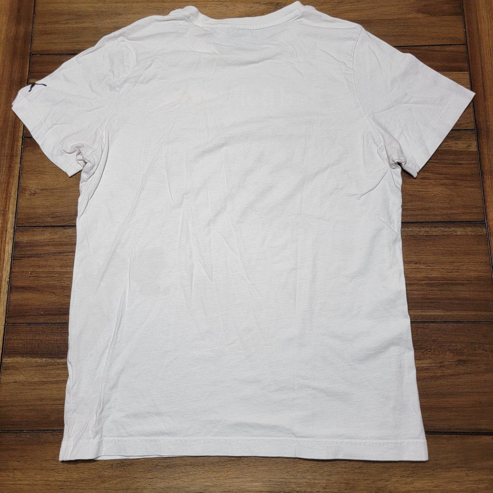 Puma White Unisex Tee "Red Bull Racing" - Size Medium