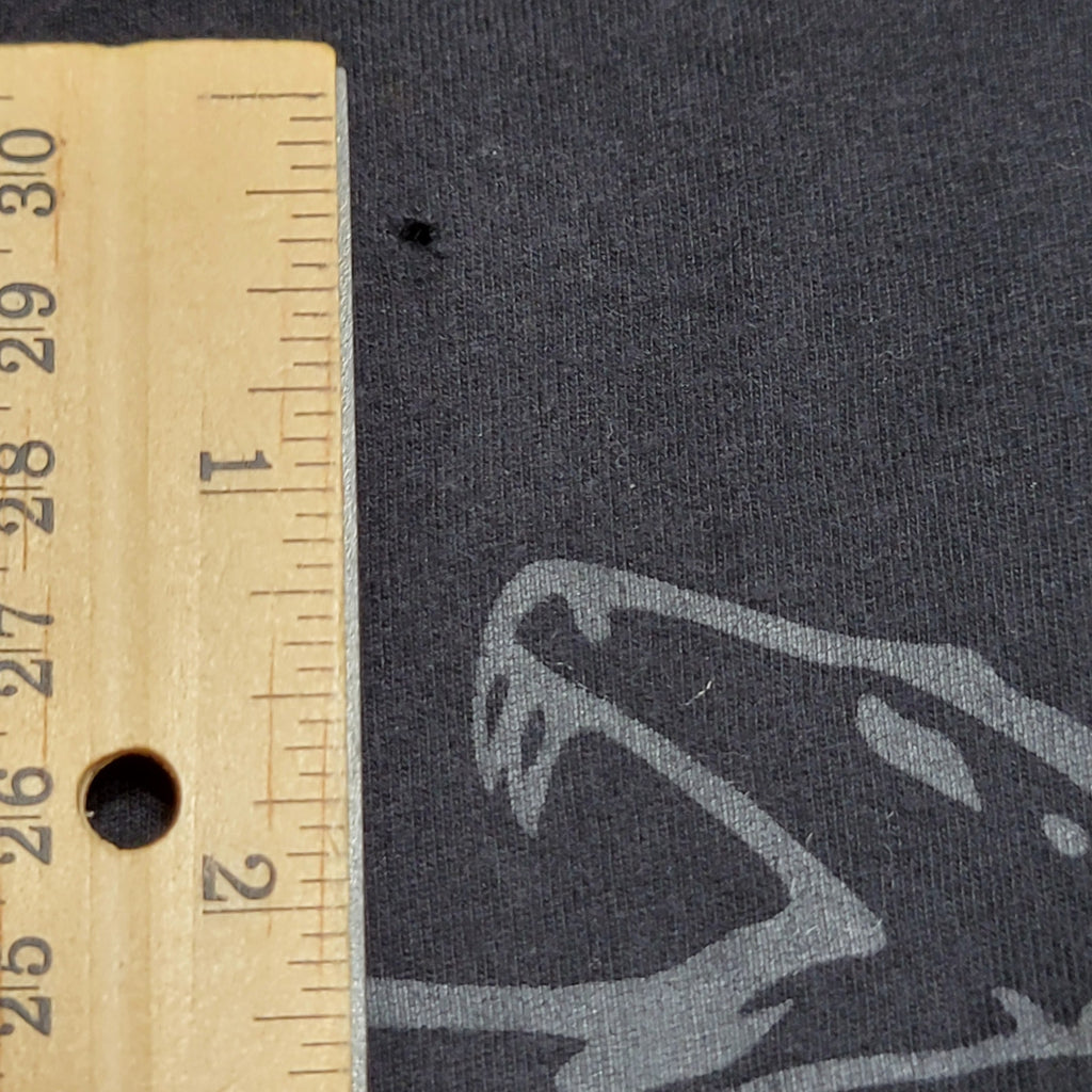 Grunt Style Black Unisex Tee Don't Tread On Me Snake - Size Large