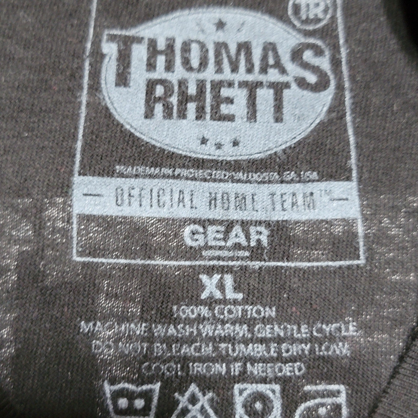Thomas Rhett "Home Team" Tour 2017 Black Unisex Tee - Size XL