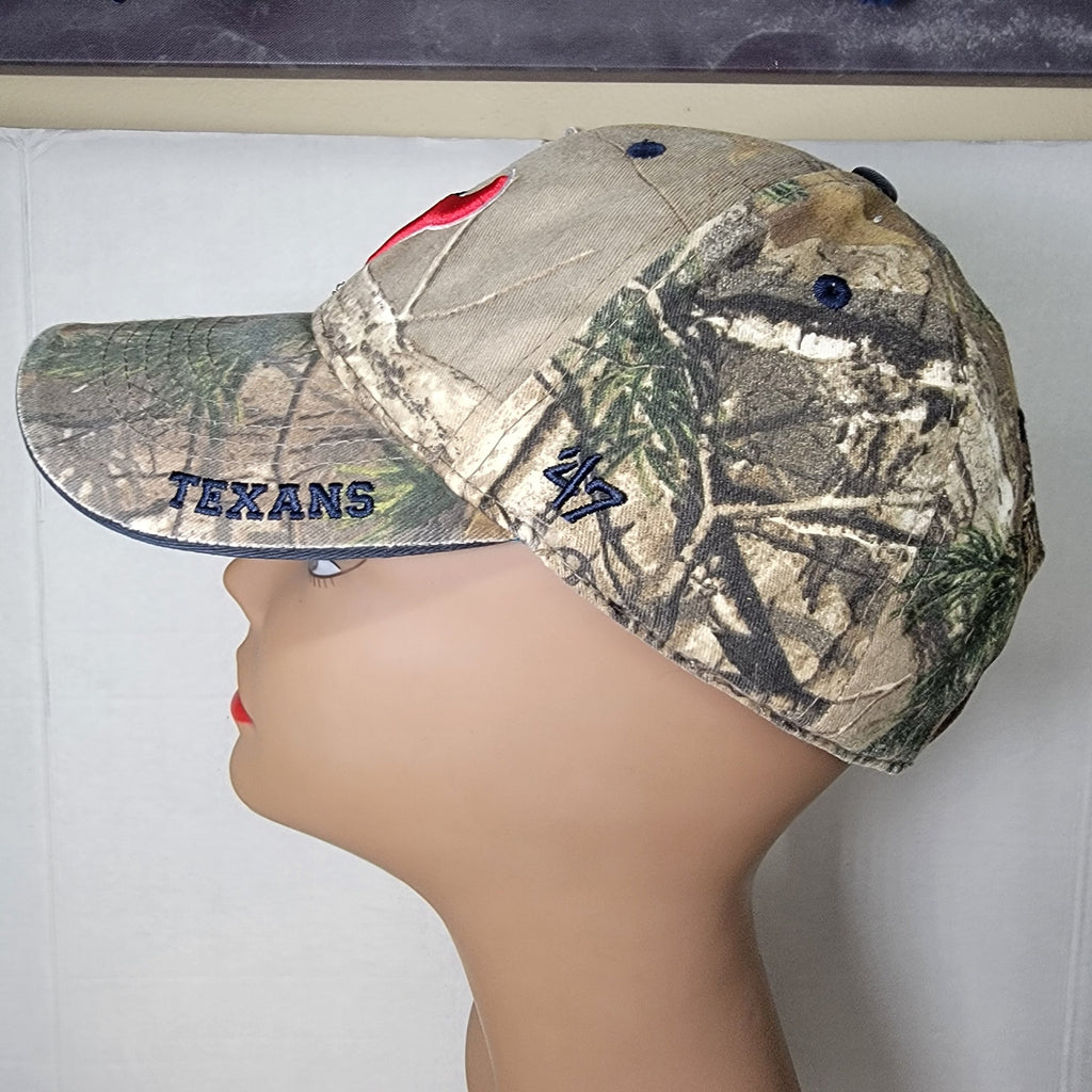 47 Brand NFL Houston Texans Green Camo Adjustable Ballcap