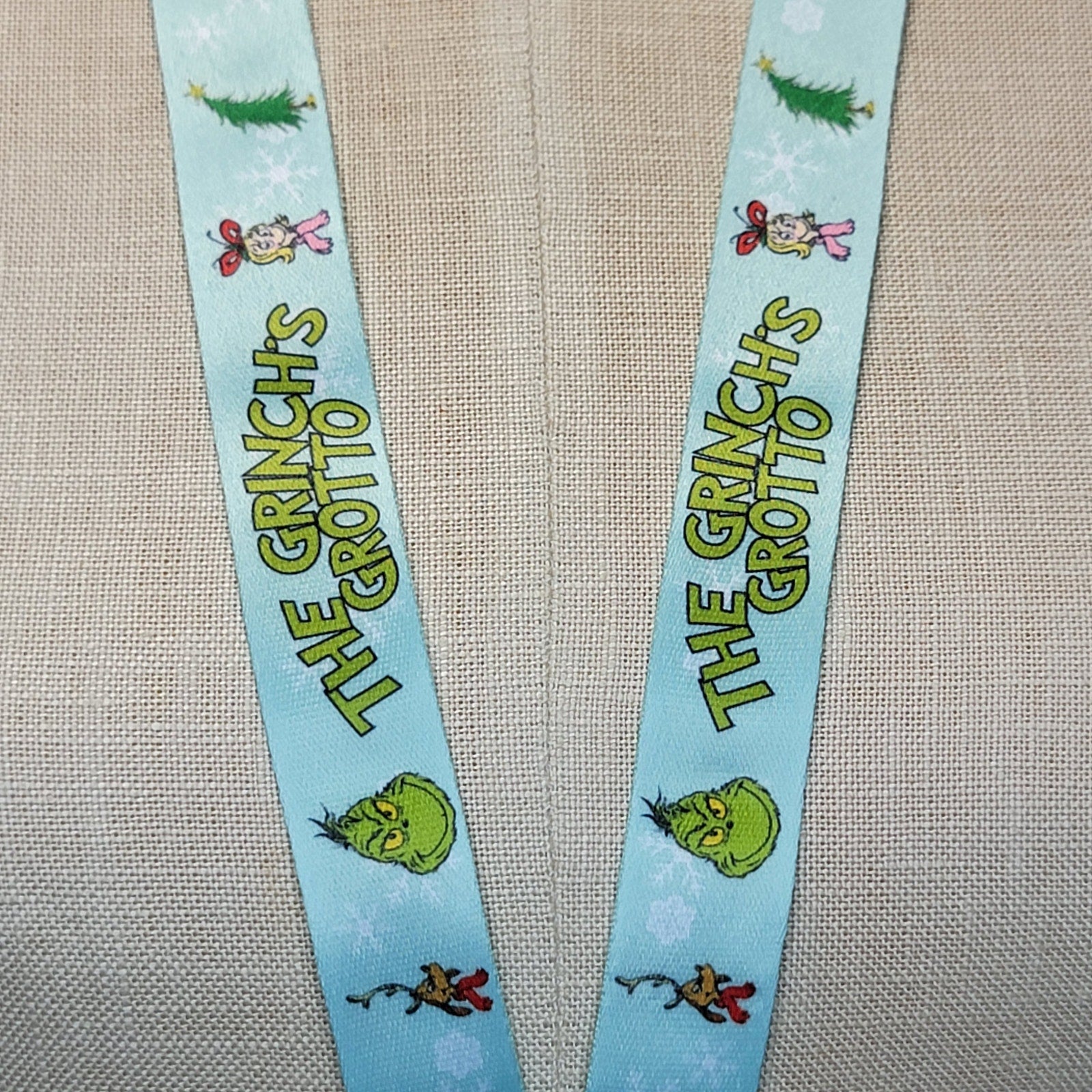 Set of 3 Lanyards: Grinch's Grotto White & Mint and Vineyard Vines
