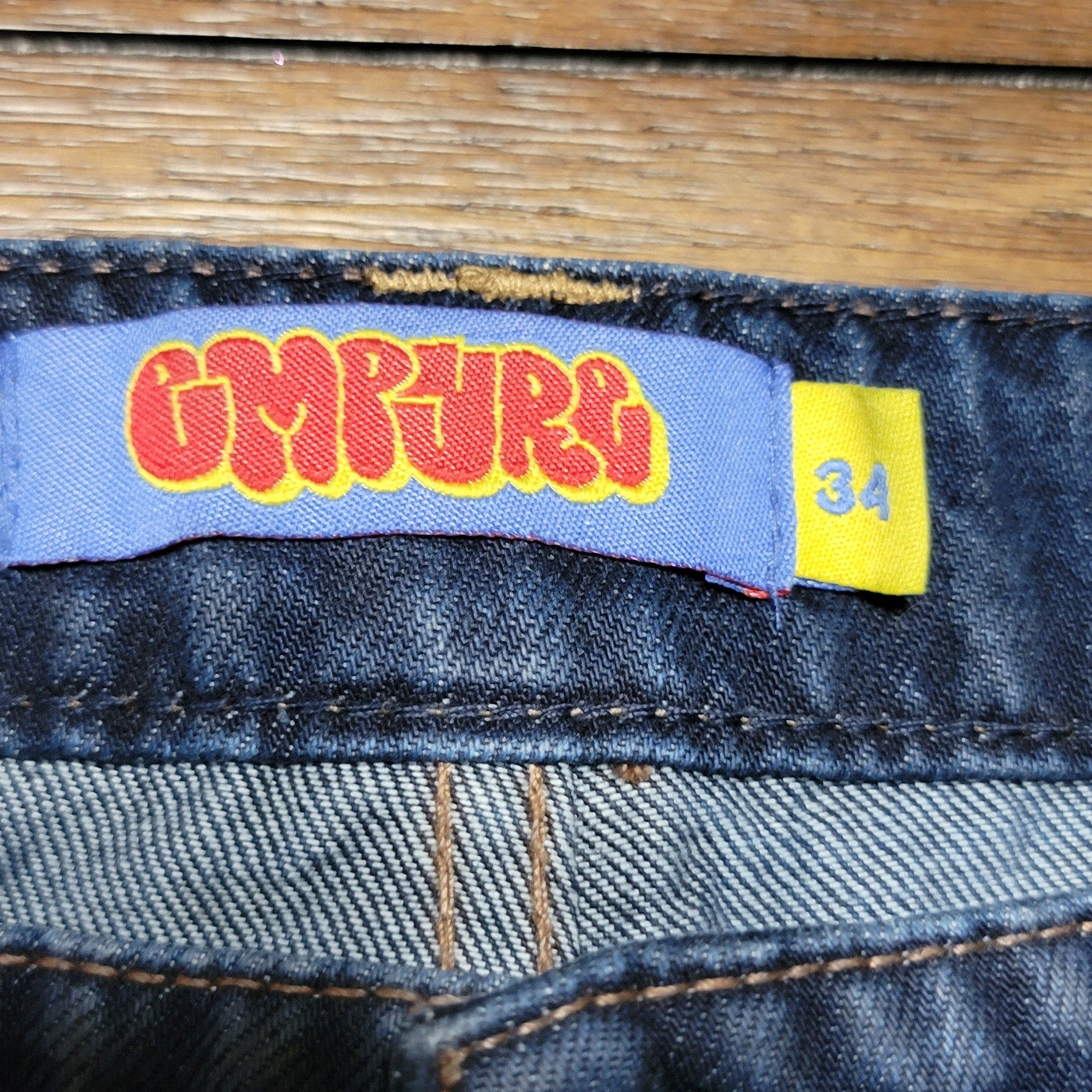 Empyre Dark Wash Skate Relax Jeans - Size 34