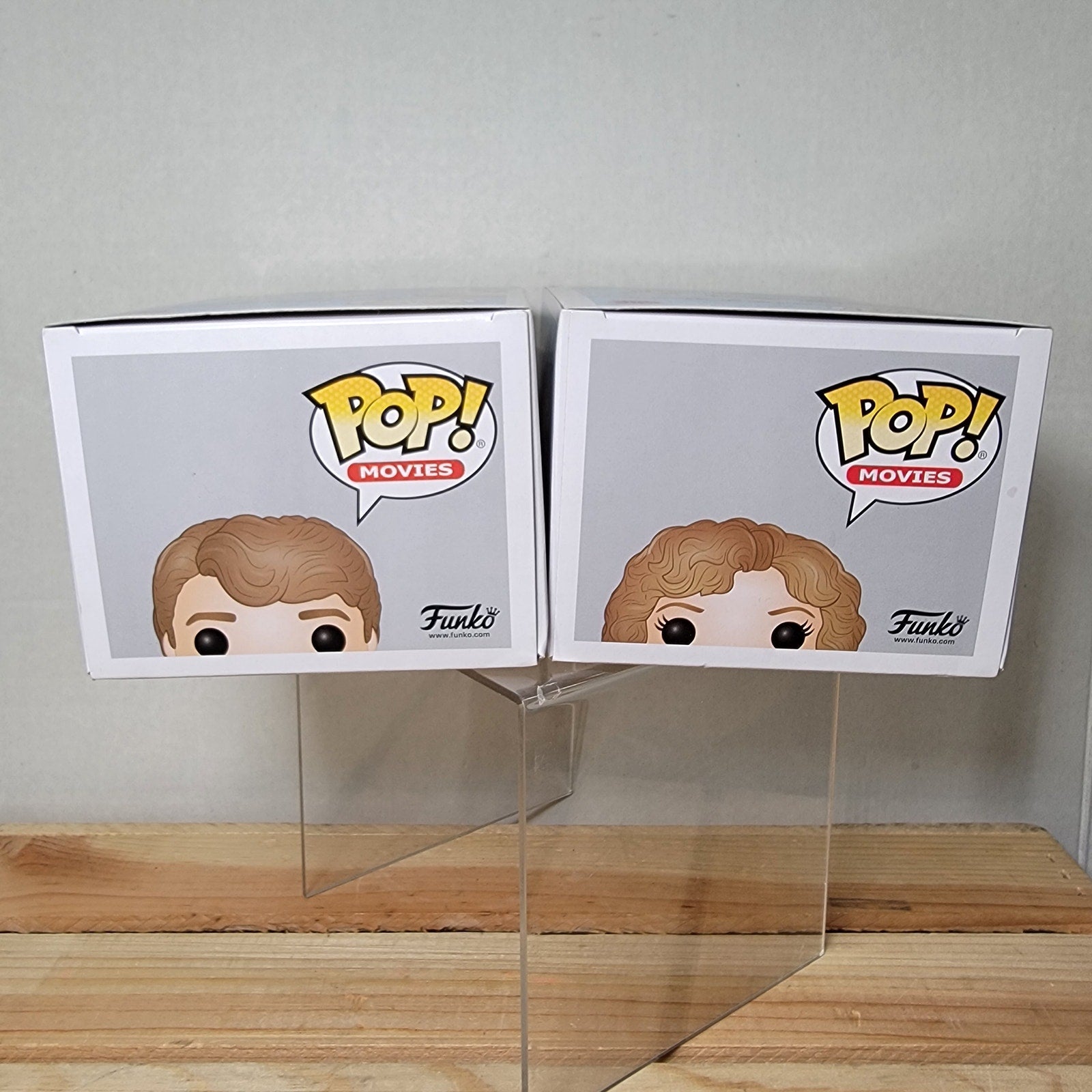 Set of 2 POP! Movies Dirty Dancing: Baby #696 & Johnny #697 - NEW