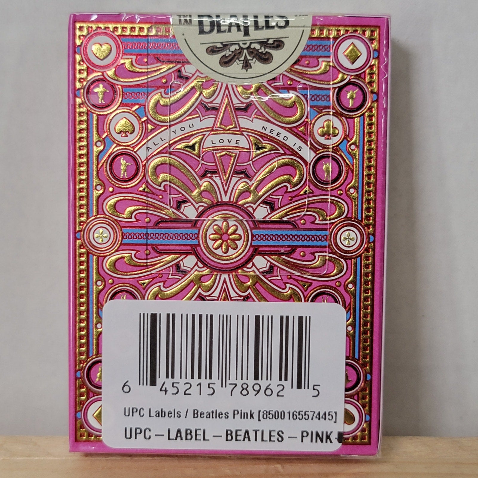 Theory Eleven The Beatles Pink Box Playing Cards - NEW / SEALED