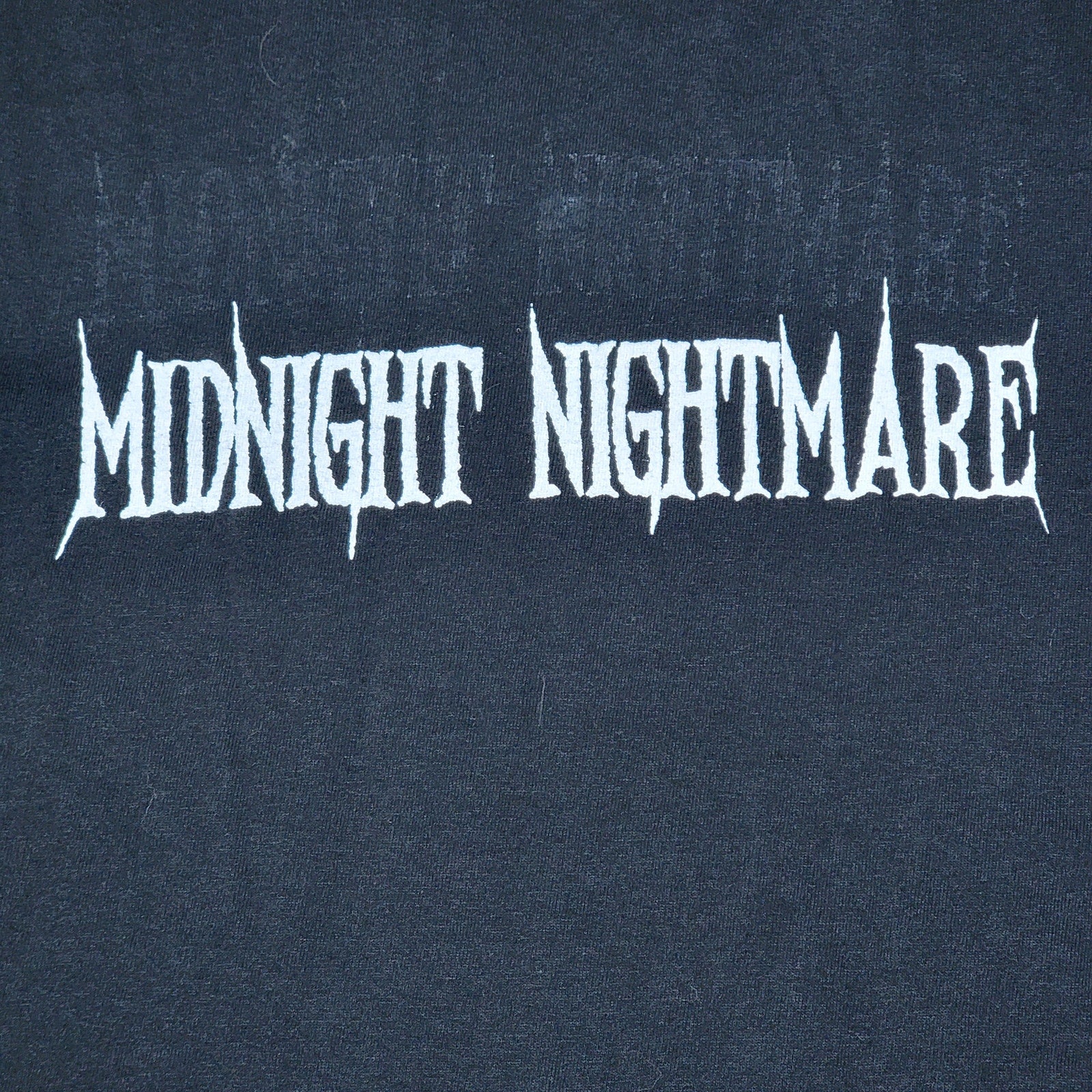 Midnight Nightmare Black Unisex Tee - Size Large
