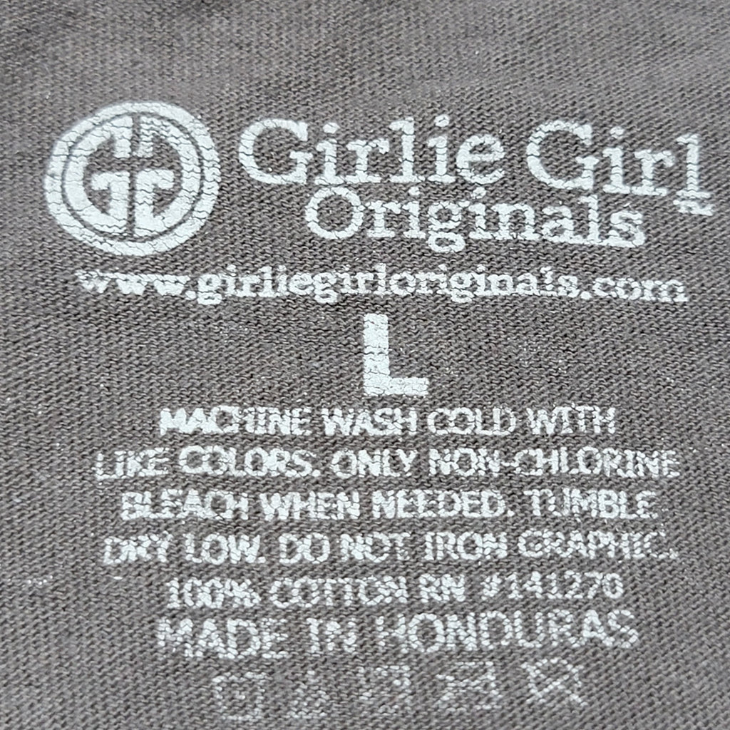 Girlie Girl Originals Tee "Harvesting Hope" Breast Cancer Awareness - Size Large