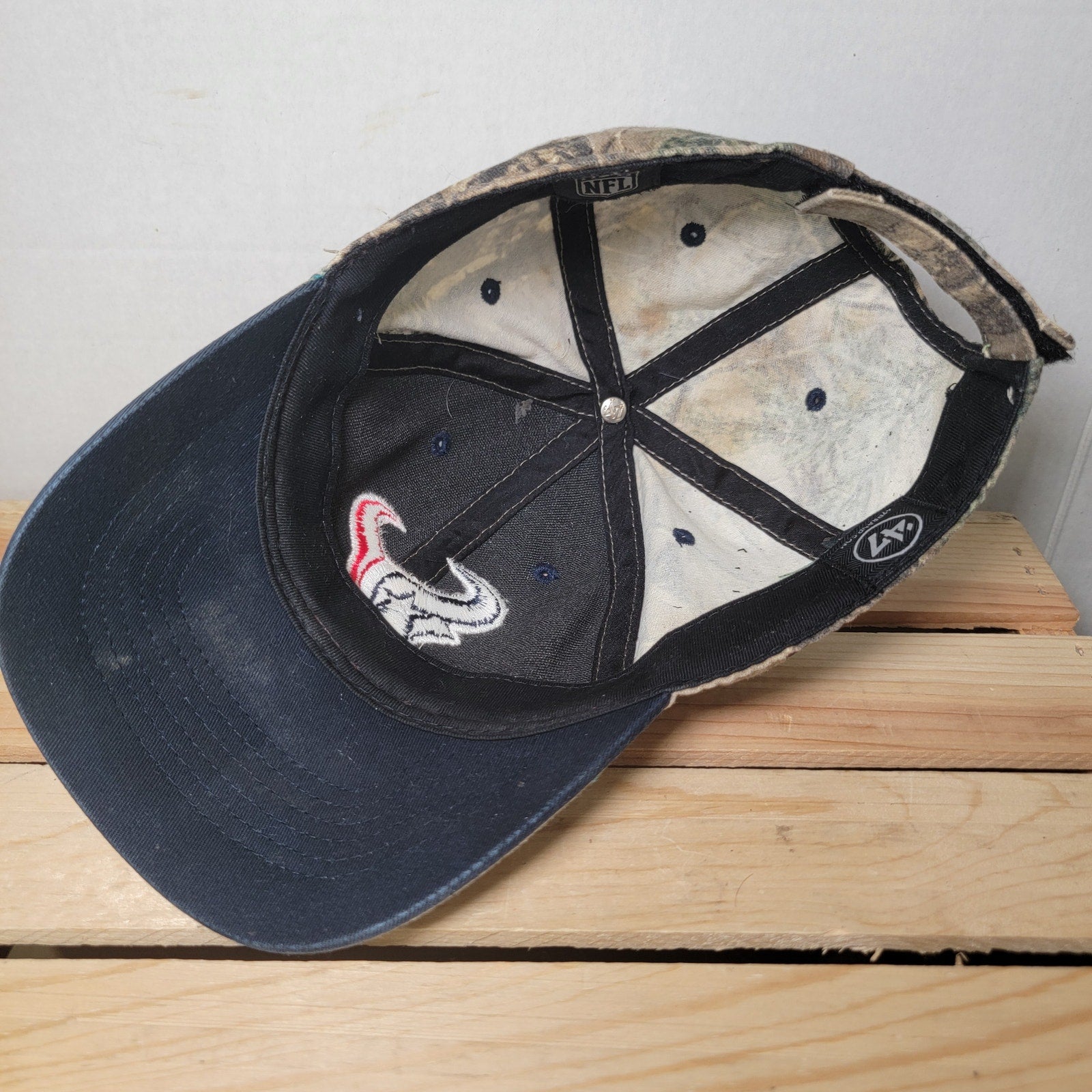 47 Brand NFL Houston Texans Green Camo Adjustable Ballcap